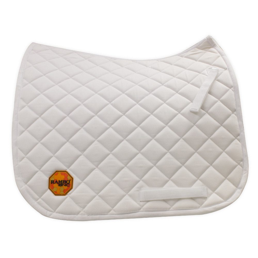 Horseware Schabracke Horseware Rambo Ionic Dressage Pad - White
