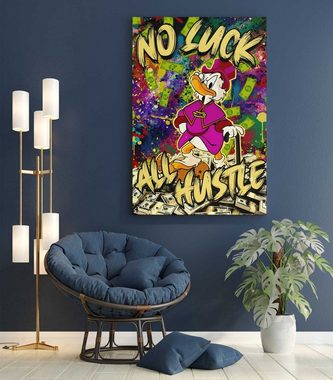 Mister-Kreativ Wandbild Arrogant Dagobert - Premium Wandbild, Viele Größen + Materialien, Poster + Leinwand + Acrylglas
