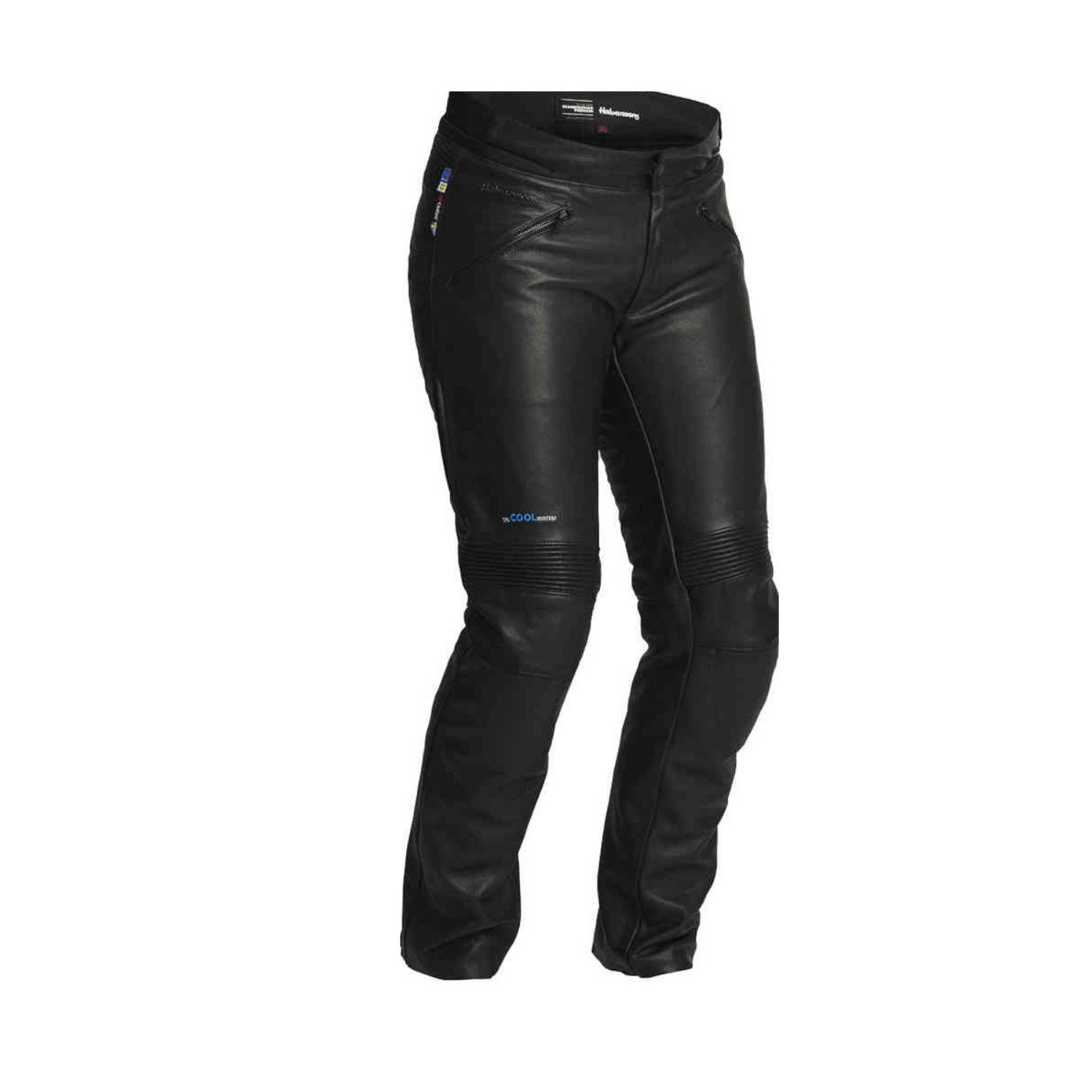 Halvarssons Motorradhose Velen wasserdichte Damen Motorrad Lederhose Knieprotektoren enthalten,wasserdicht