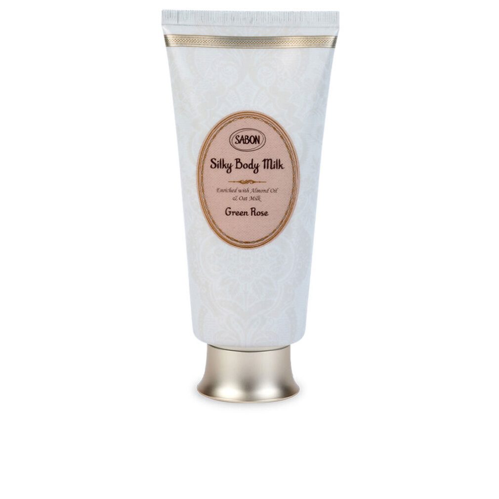 Sabon Körperpflegemittel SILKY Körpermilch grüne Rose