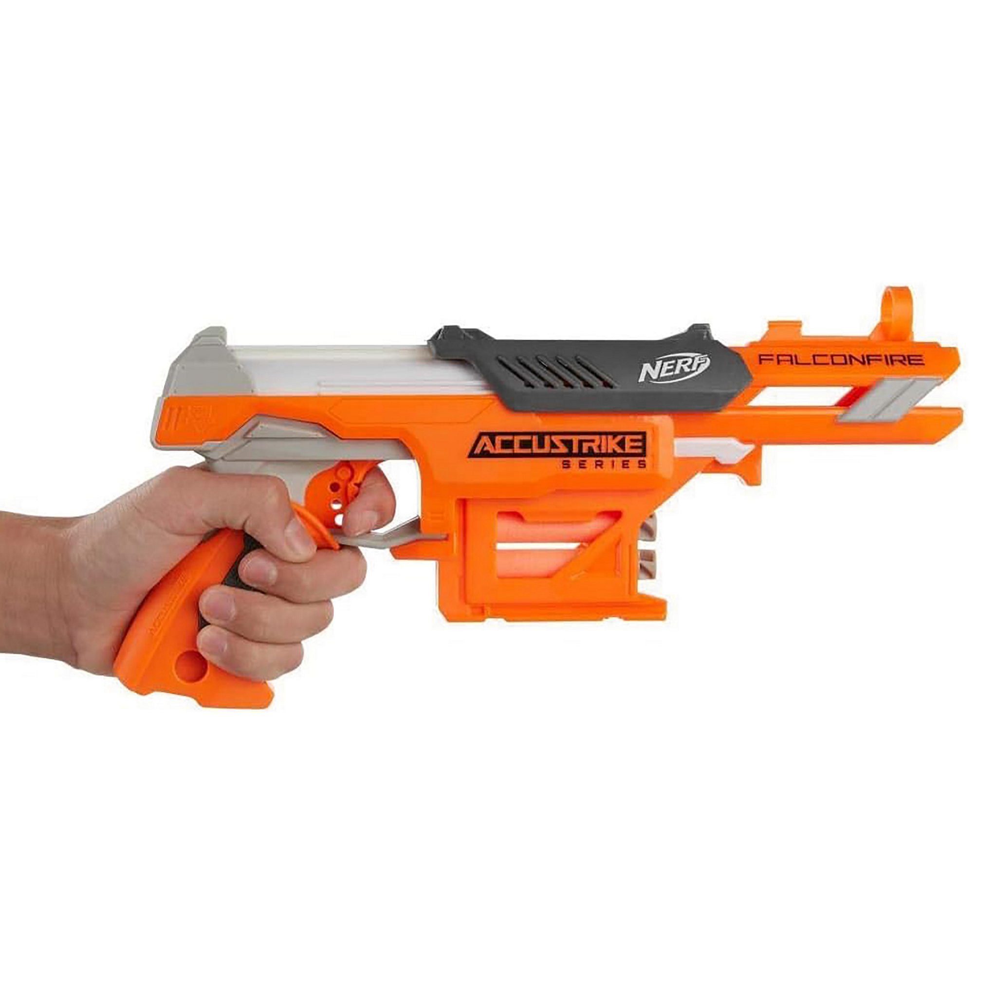Hasbro Blaster Dartblaster FalconFire, Der kompakte Blaster der AccuStrike-Serie begeistert durch die extrem