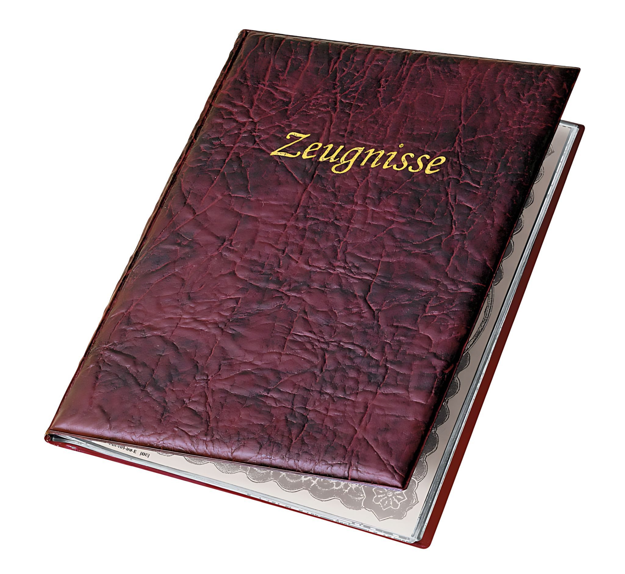 VELOFLEX Organisationsmappe VeloflexZeugnismappe A4 w-rot