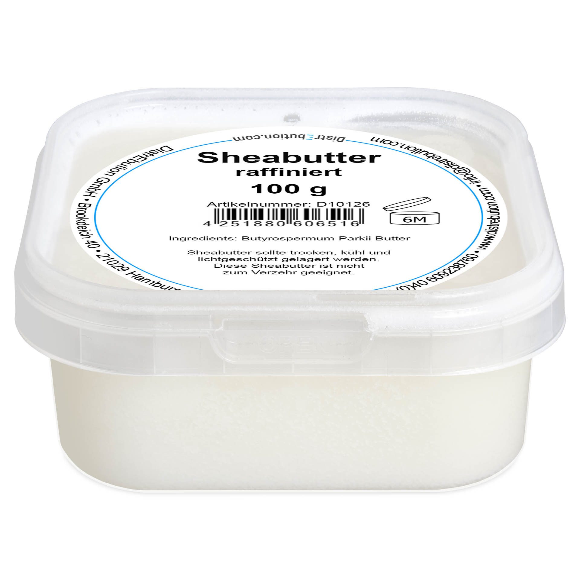 Hautcreme Sheabutter Raffiniert Vegan Natürliche Kosmetik