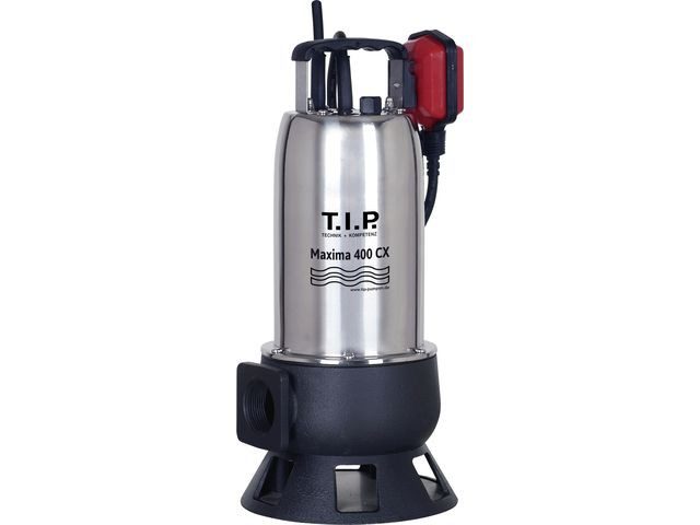 T.I.P. Wasserpumpe T.I.P. Schmutzwasser Tauchpumpe Maxima 400 CX