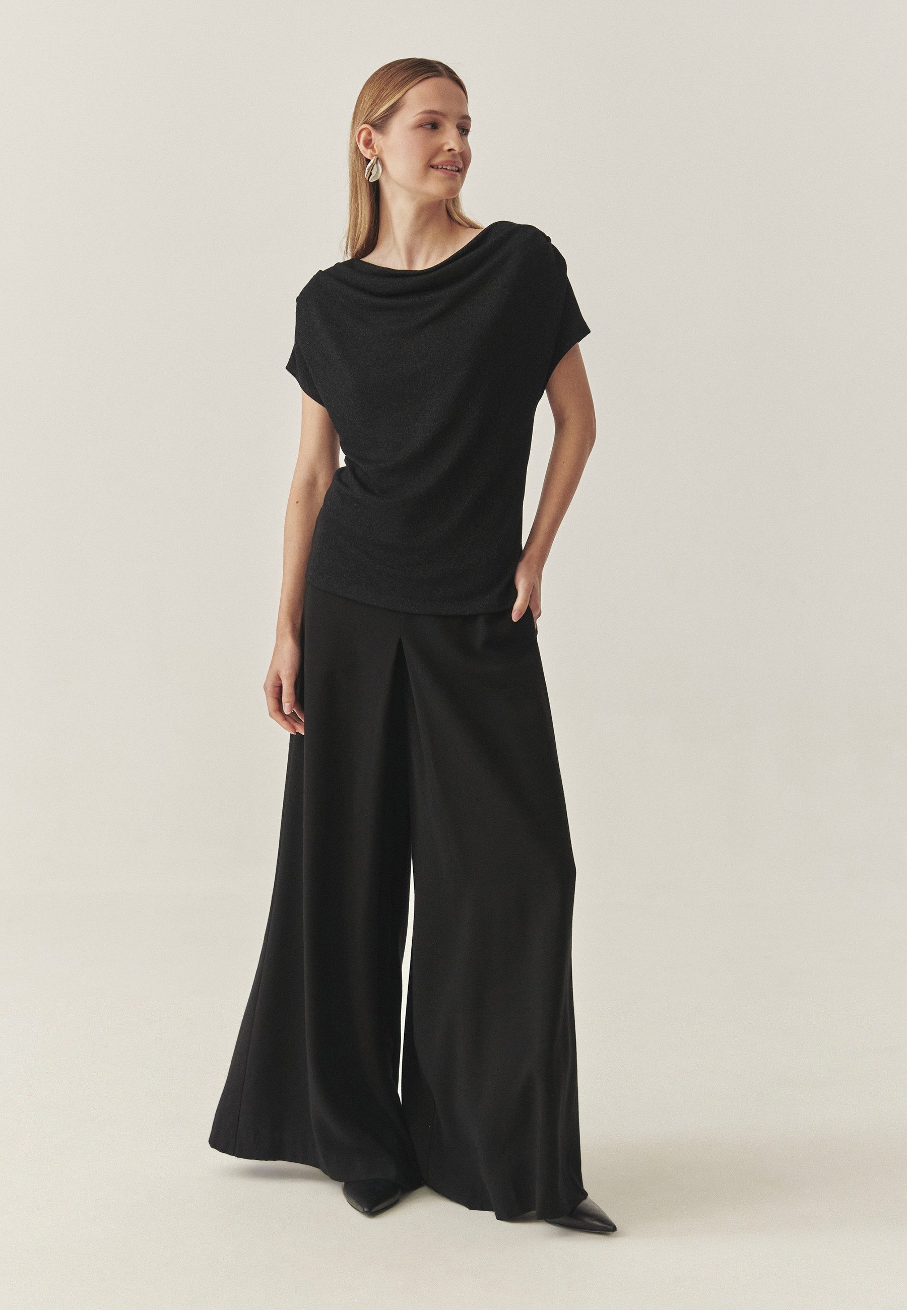 TATUUM Klassische Bluse GLÄNZENDE BLUSE MIT VISKOSE - BULAN 2