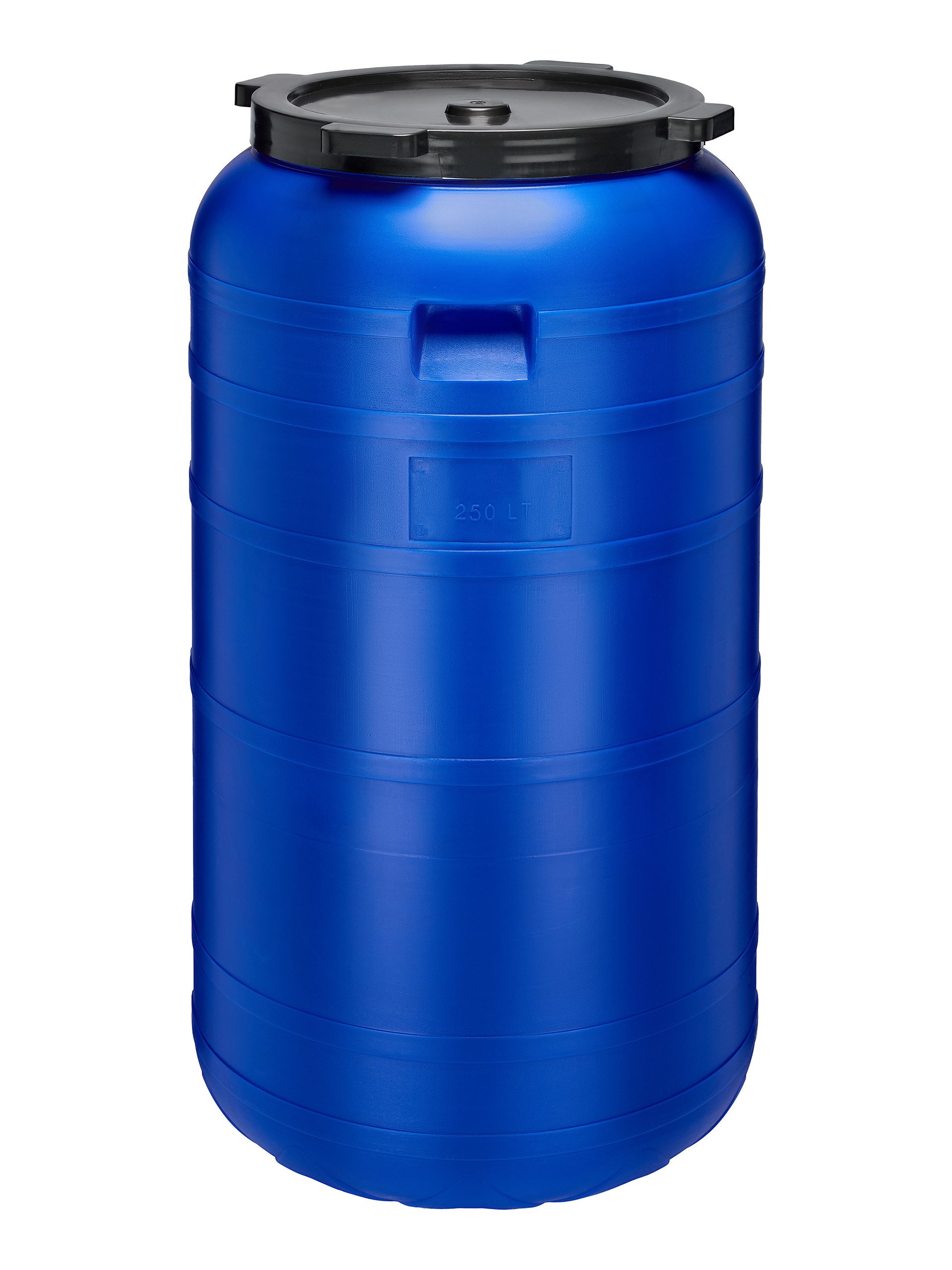 Garronda Regentonne 250L Universalfass BPA-frei Lebensmittel für Haus&Garten GD-0093, Blau, 250 l, (1-tlg), BPA-Frei