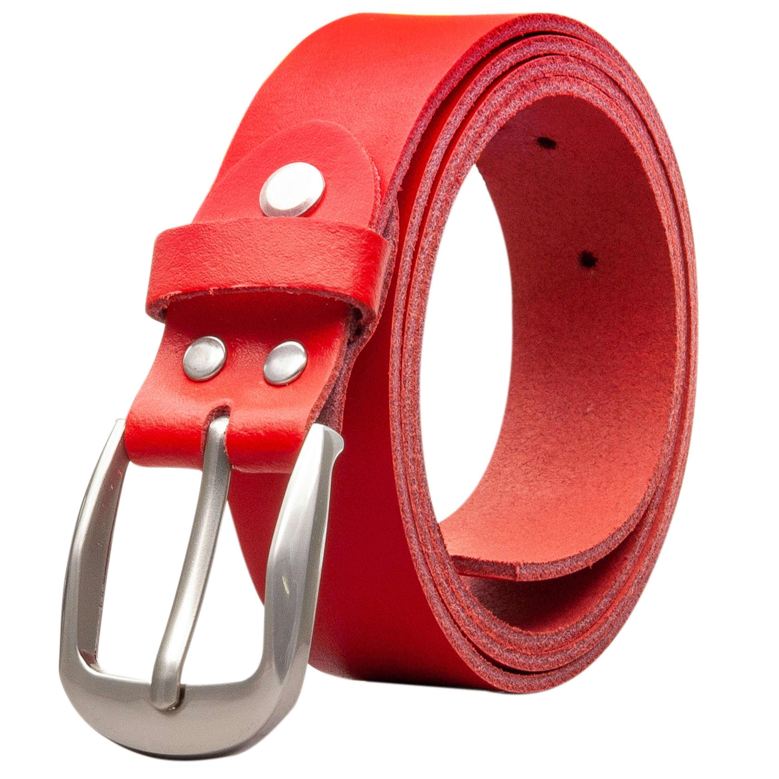 COLOGNEBELT Ledergürtel C2-SL Schlicht dennoch modern mit Dornschließe, MAD günstig online kaufen