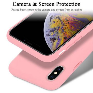 Cadorabo Handyhülle Apple iPhone X / XS Apple iPhone X / XS, Flexible TPU Silikon Handy Schutzhülle - Hülle - Back Cover Bumper