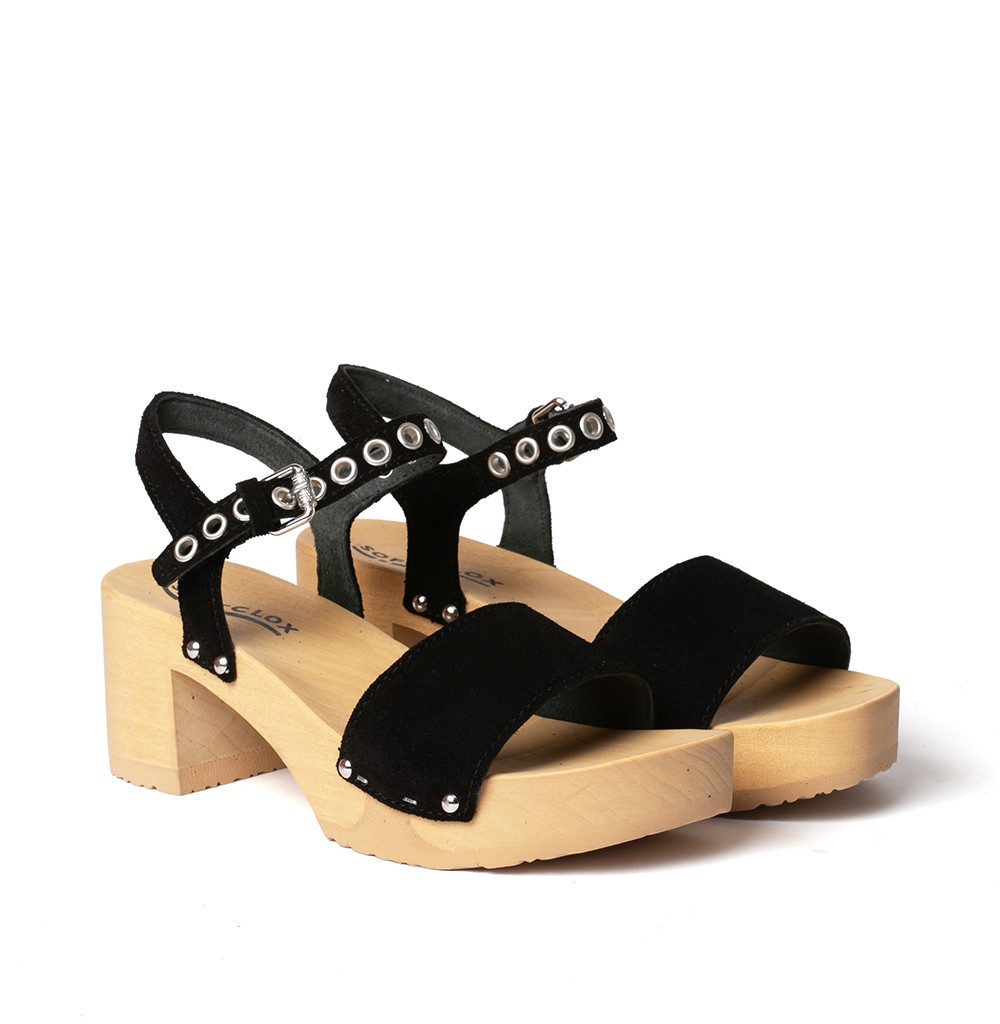 Softclox HELMINA Kaschmir schwarz (natur) Sandalette