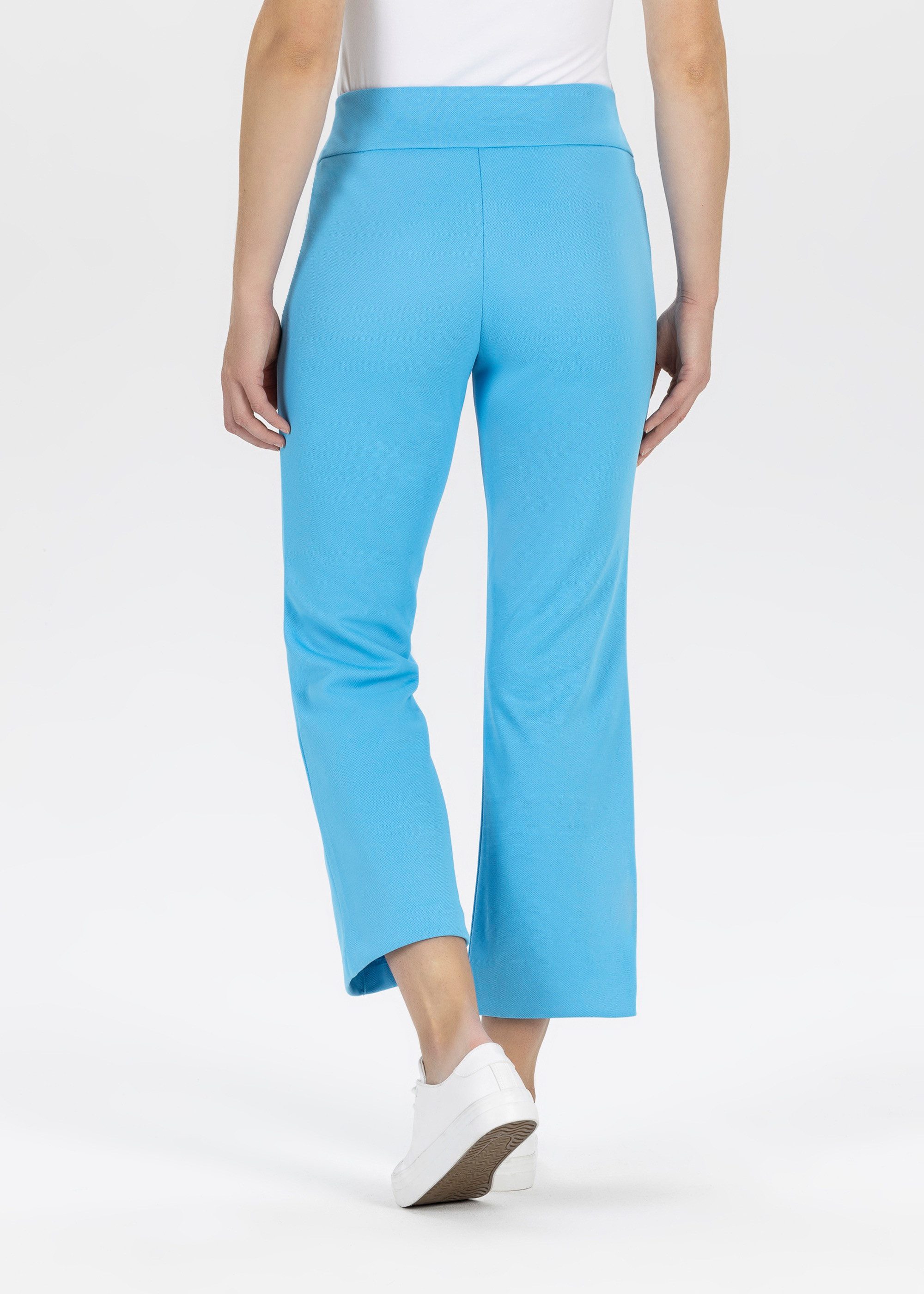 Stehmann Stoffhose Sommerhose mit Gürtelschnalle