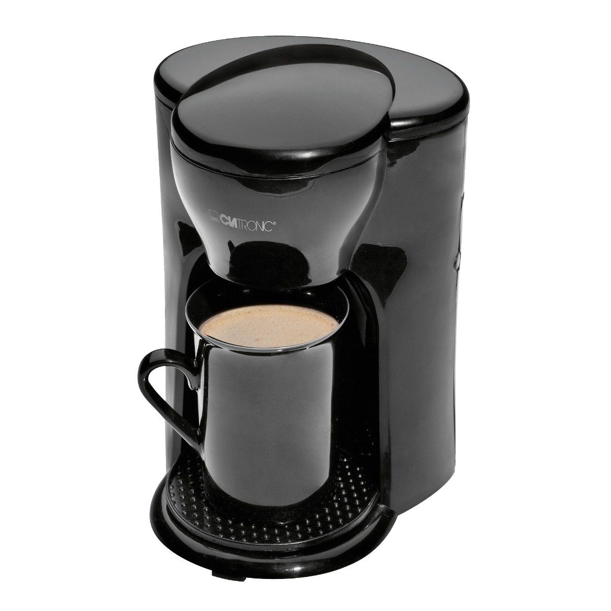 CLATRONIC Filterkaffeemaschine KA 3356, inkl. Keramiktasse, Ideal für unterwegs