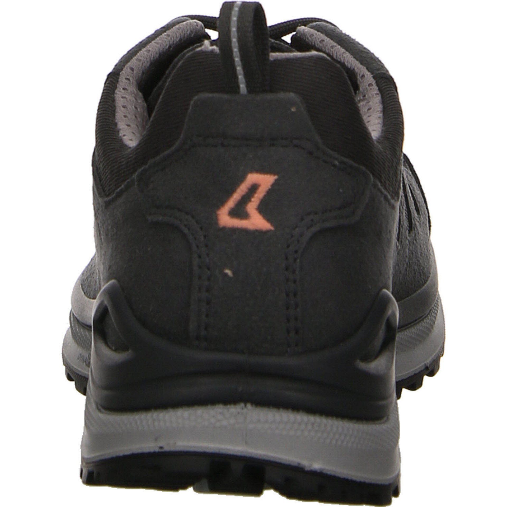 Lowa Damen Schuhe asphalt/lachs Leder-/Textilkombination Outdoorschuh Evo Innox Outdoorschuh GTX Lo Outdoor