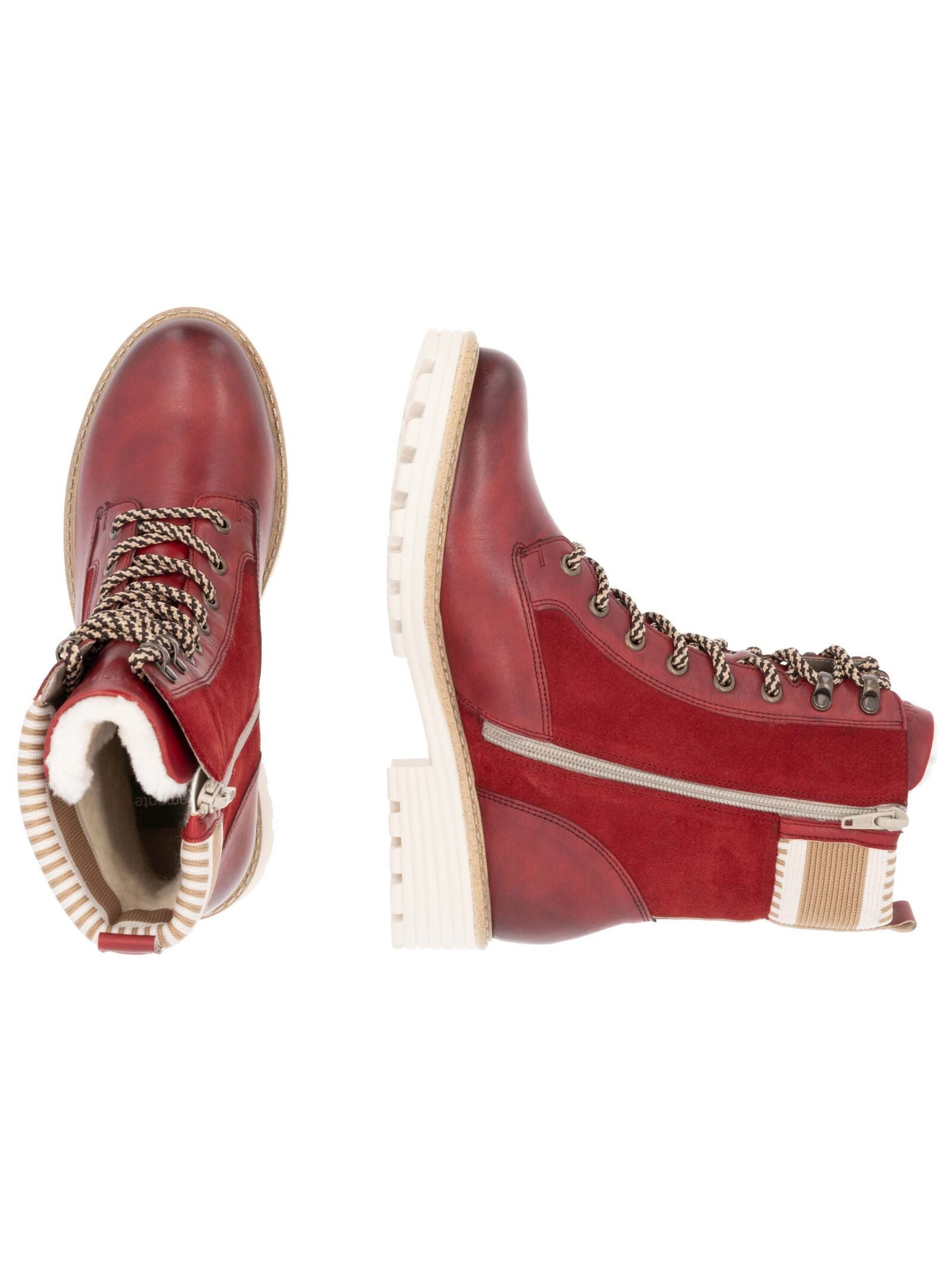 Remonte Remonte Stiefelette Leder Schnürstiefelette
