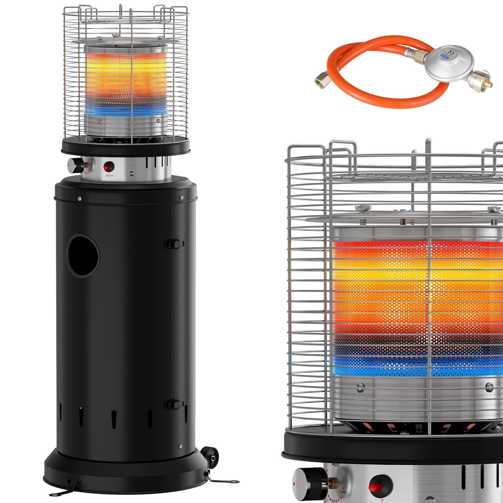 TLGREEN Heizstrahler, 6,5 kW Terrassenstrahler mit Schutzhülle, Gasheizstra günstig online kaufen