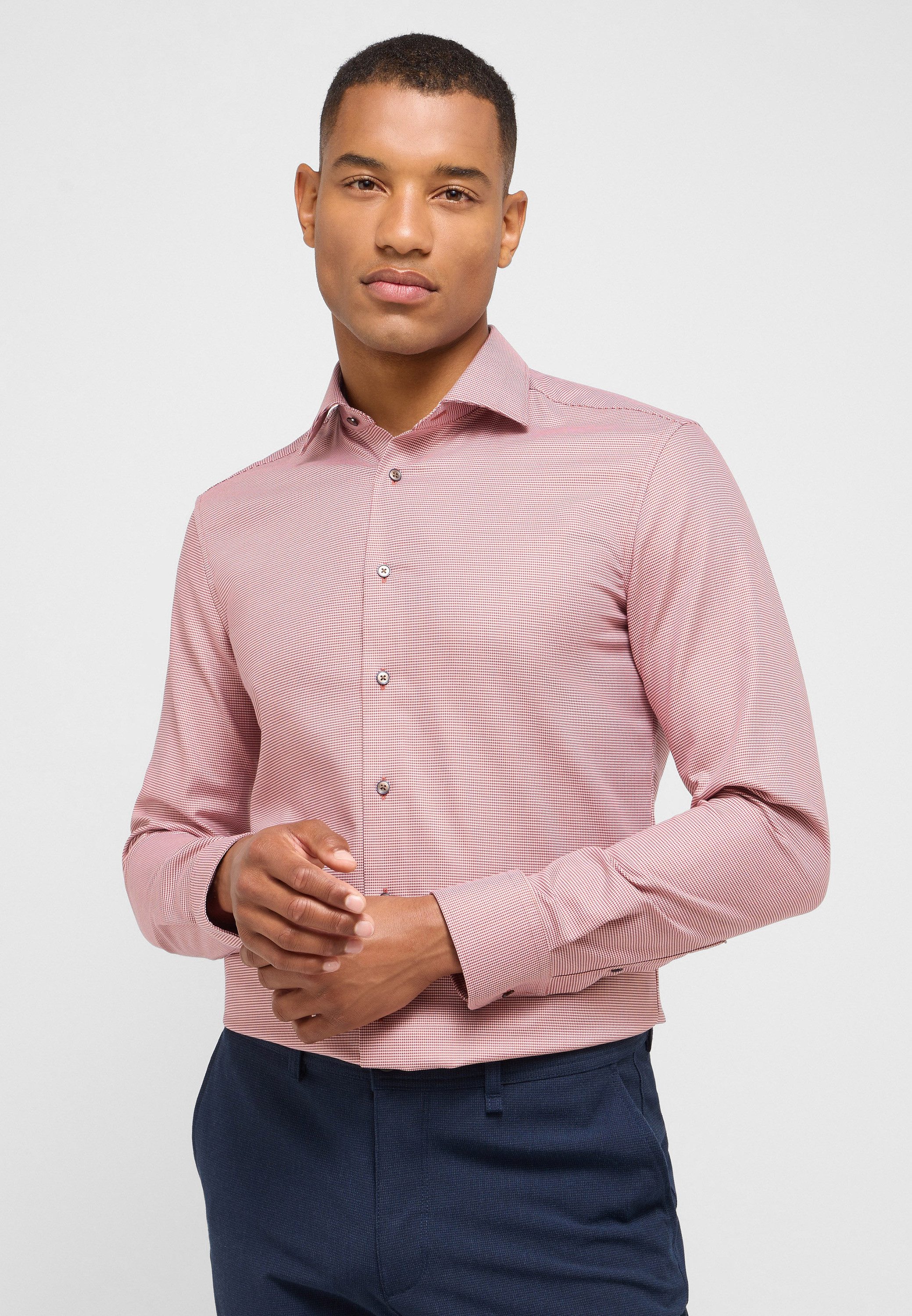 Eterna Langarmhemd SLIM FIT NON IRON günstig online kaufen