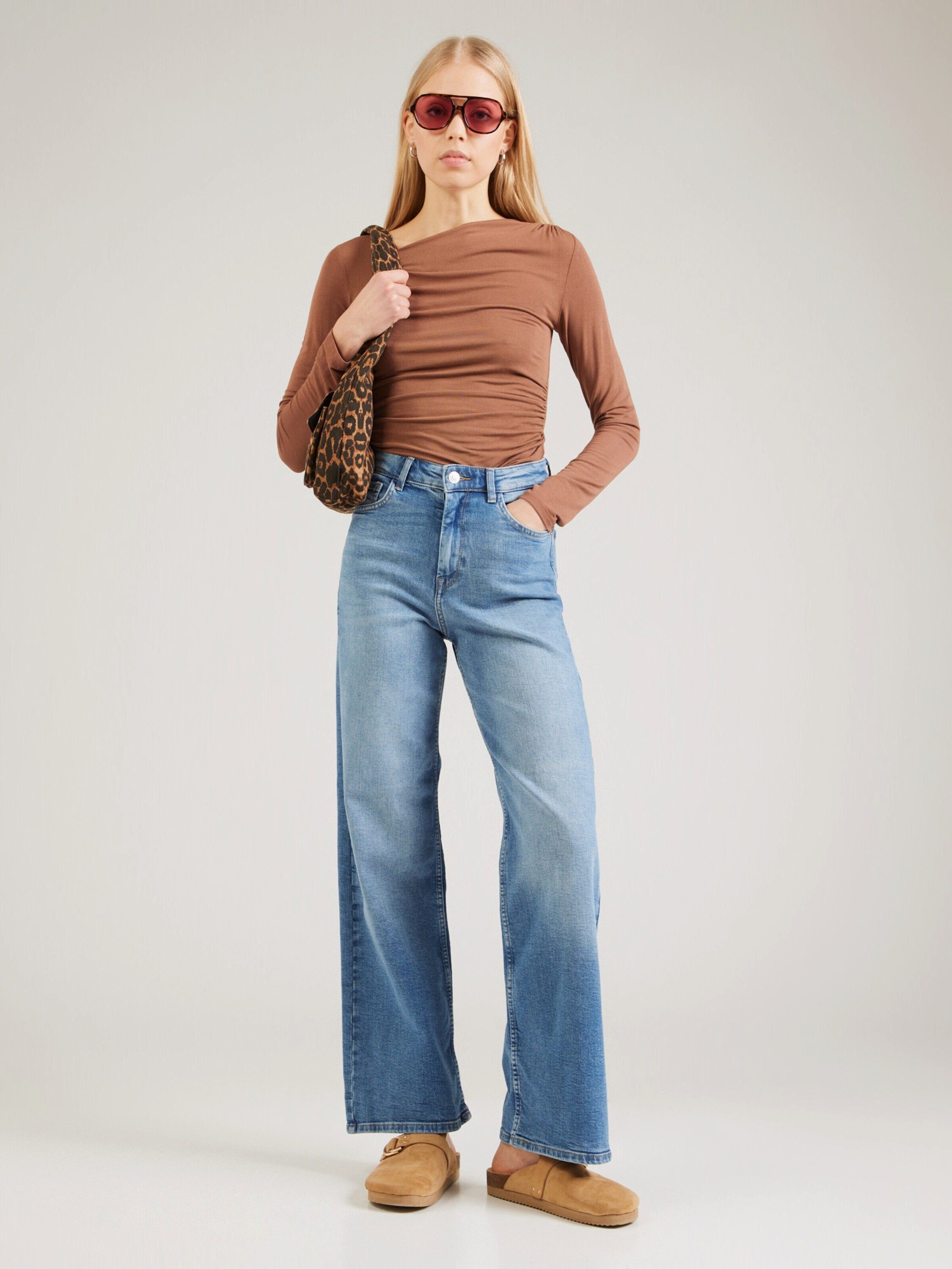 ONLY Weite Jeans ONLHannah (1-tlg) Plain/ohne Details – Bild 3 von 5