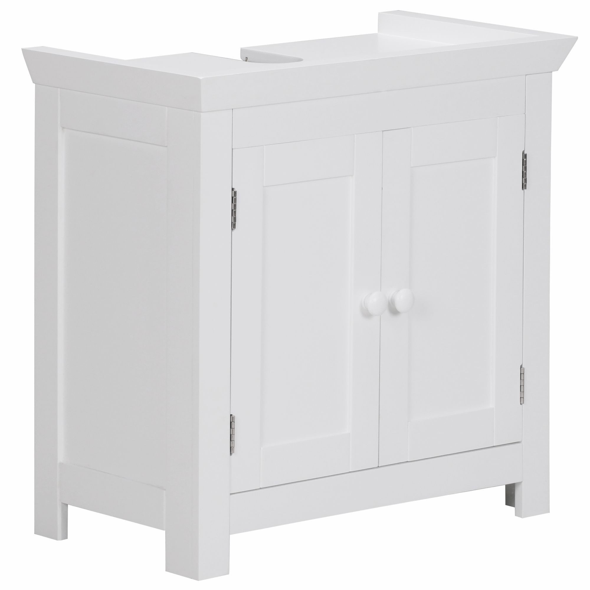 FINEBUY Waschbeckenunterschrank FB37103 (5x30 cm Weiß günstig online kaufen