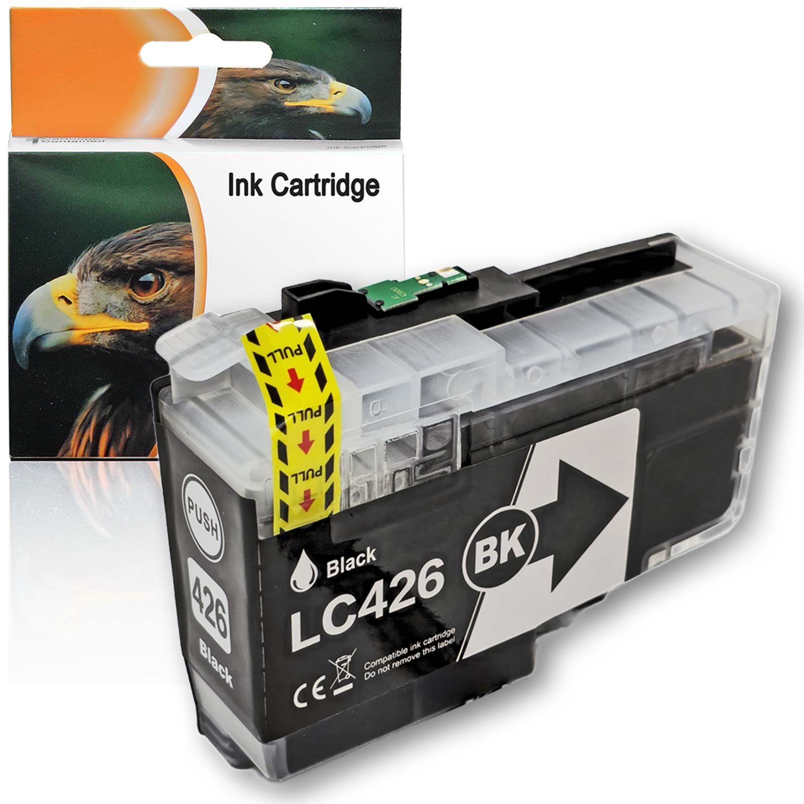 Kompatibel Brother LC-426 BK Schwarz Black Druckerpatrone für 3000 Tintenpatrone
