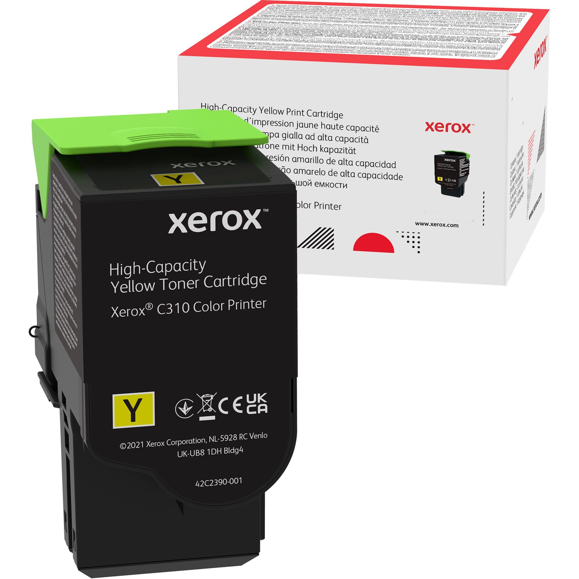 Xerox Tonerpatrone Xerox Toner gelb 006R04367