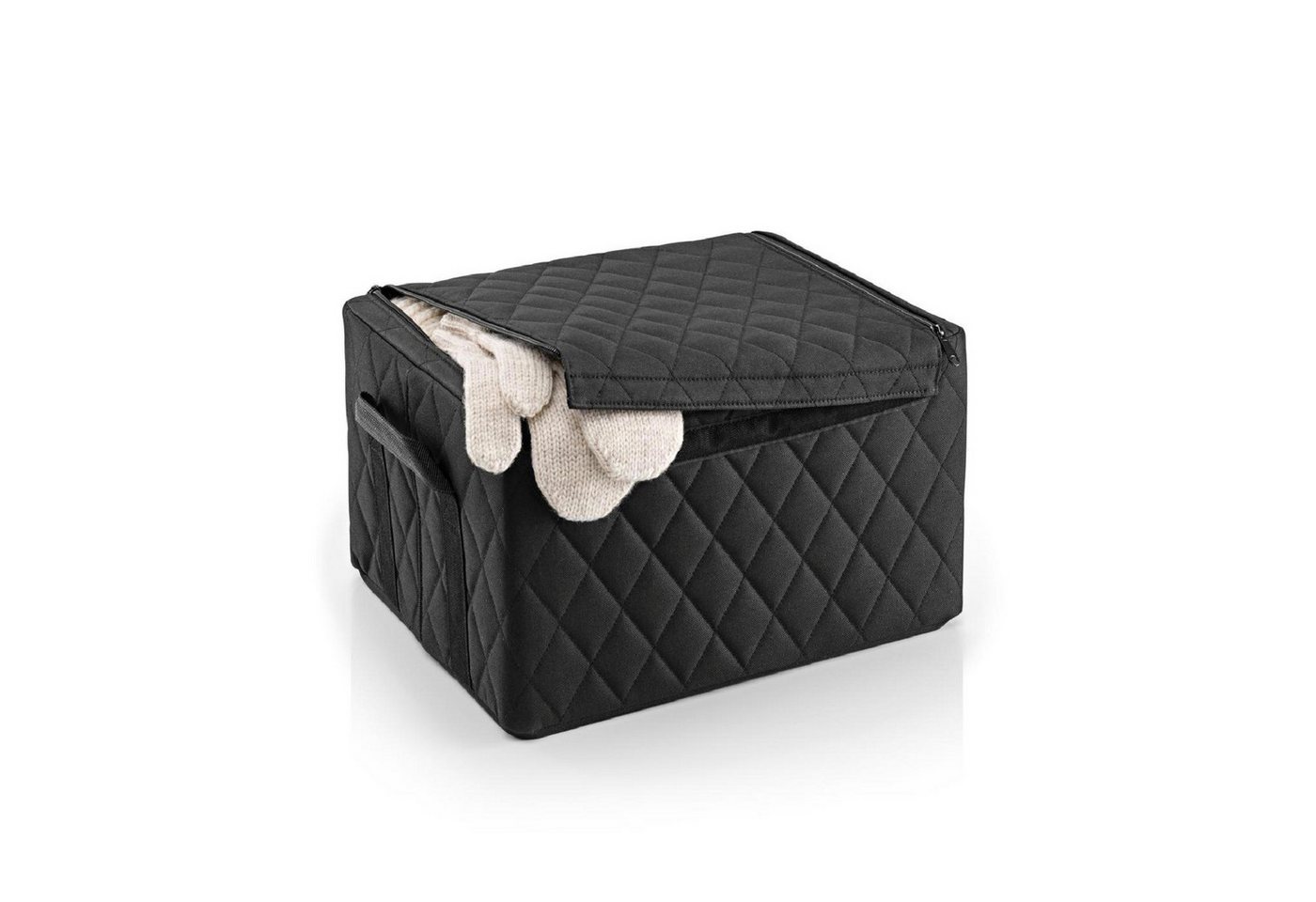 Thumbnail - REISENTHEL® Aufbewahrungsbox Aufbewahrungsbox Storagebox M Rhombus Black
