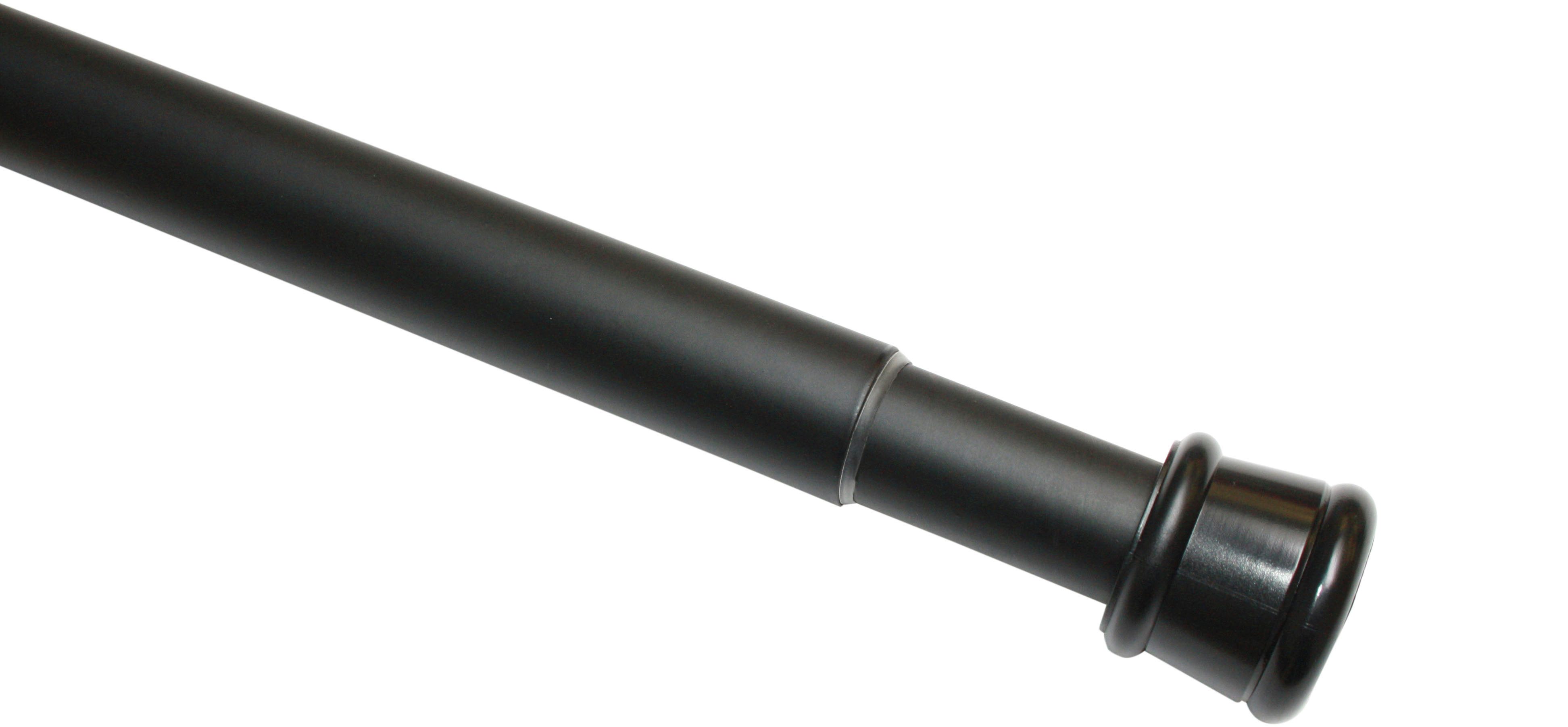 GARDINIA Spannstange, Ø 2,6 mm, ohne Bohren, geklemmt, Metall, ohne Bohren und Schrauben, in der Fensternische, Metall