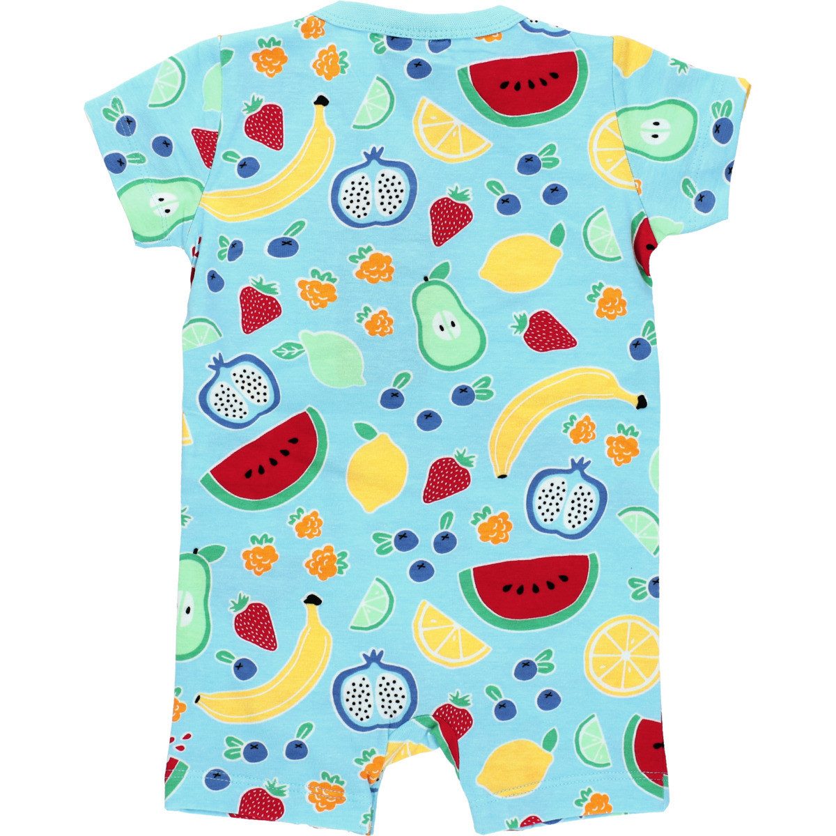 Villervalla Spieler Früchte Unisex Kinder Sommerstrampler, Einteiler, Babyanzug, Kurzarm-Strampler, Overall