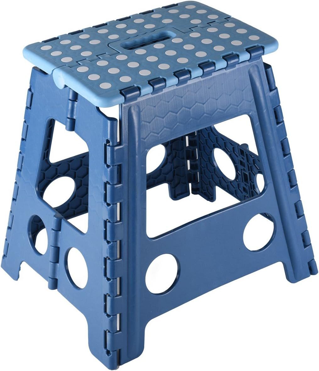 KESPER® Klapptritt Klapptritt, faltbar, farblich sortiert: blau und schwarz, 31x22x39 cm (1-St)