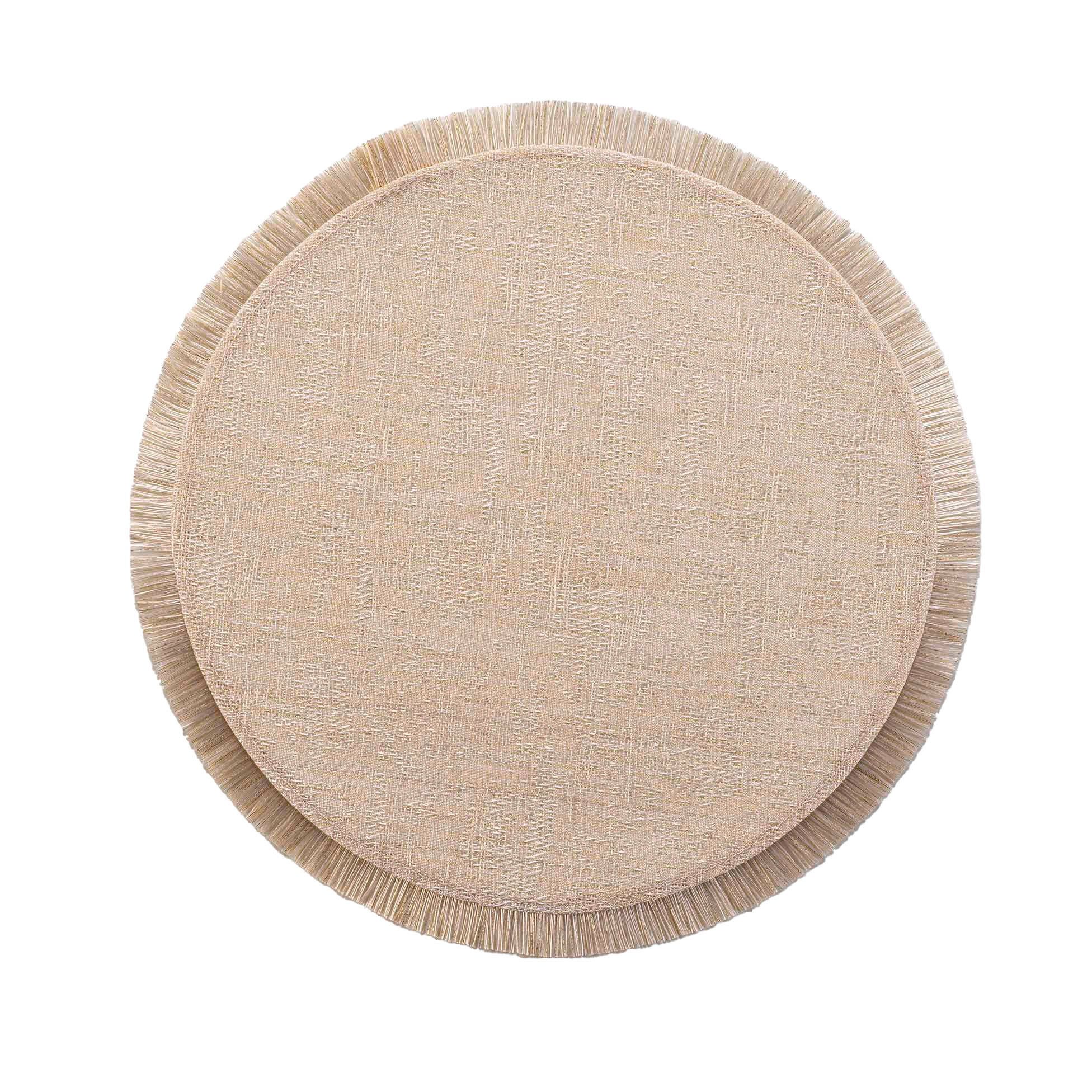 Douceur d'intérieur Tischdecke Glänzende Tischunterlage, JOALIE, 38 cm (Tischdecken 1-tlg)