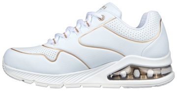 Skechers UNO 2 - GOLDEN TRIM Sneaker mit Metallic-Details, Freizeitschuh, Halbschuh, Schnürschuh