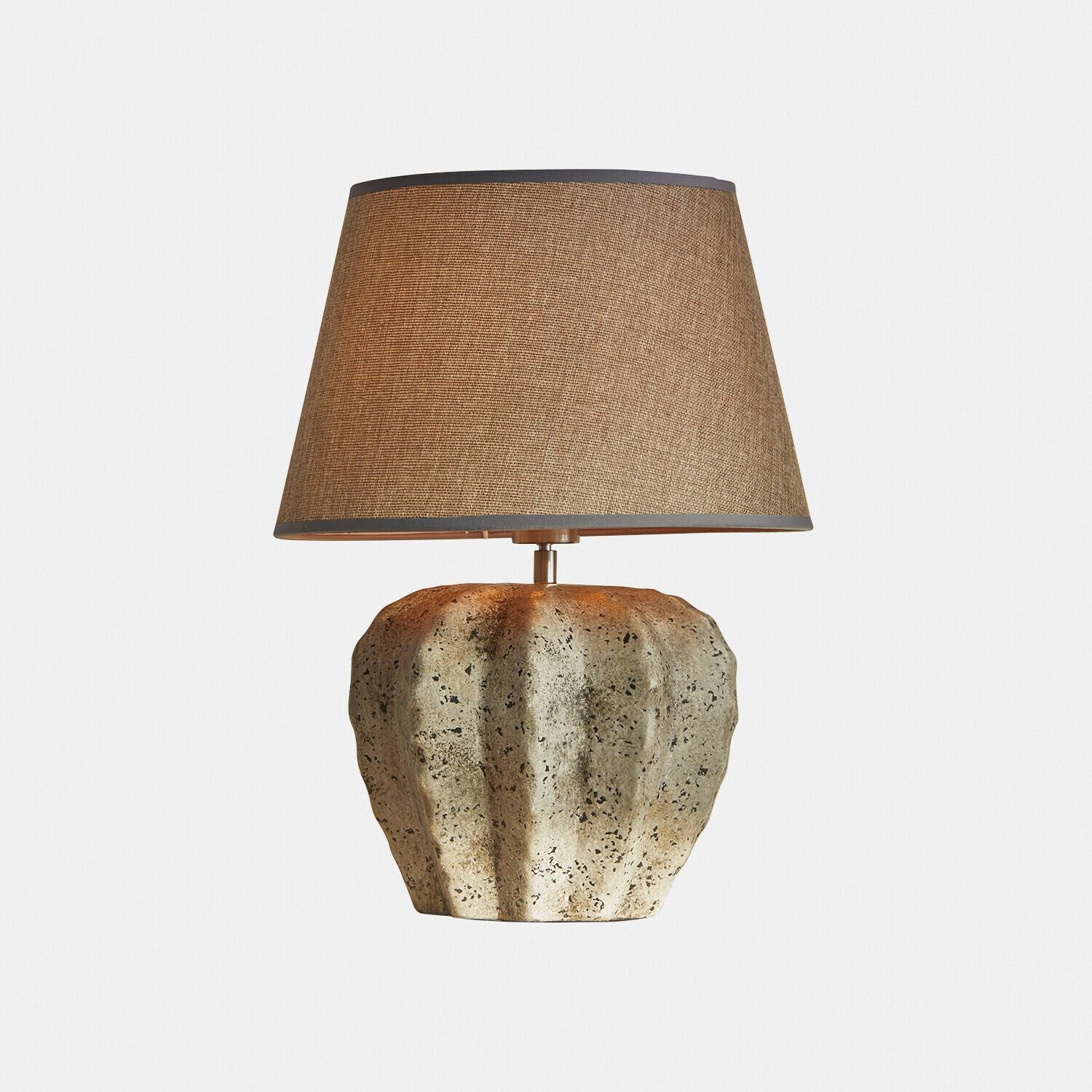 Mirabeau Tischleuchte Tischlampe Émbrisse grau