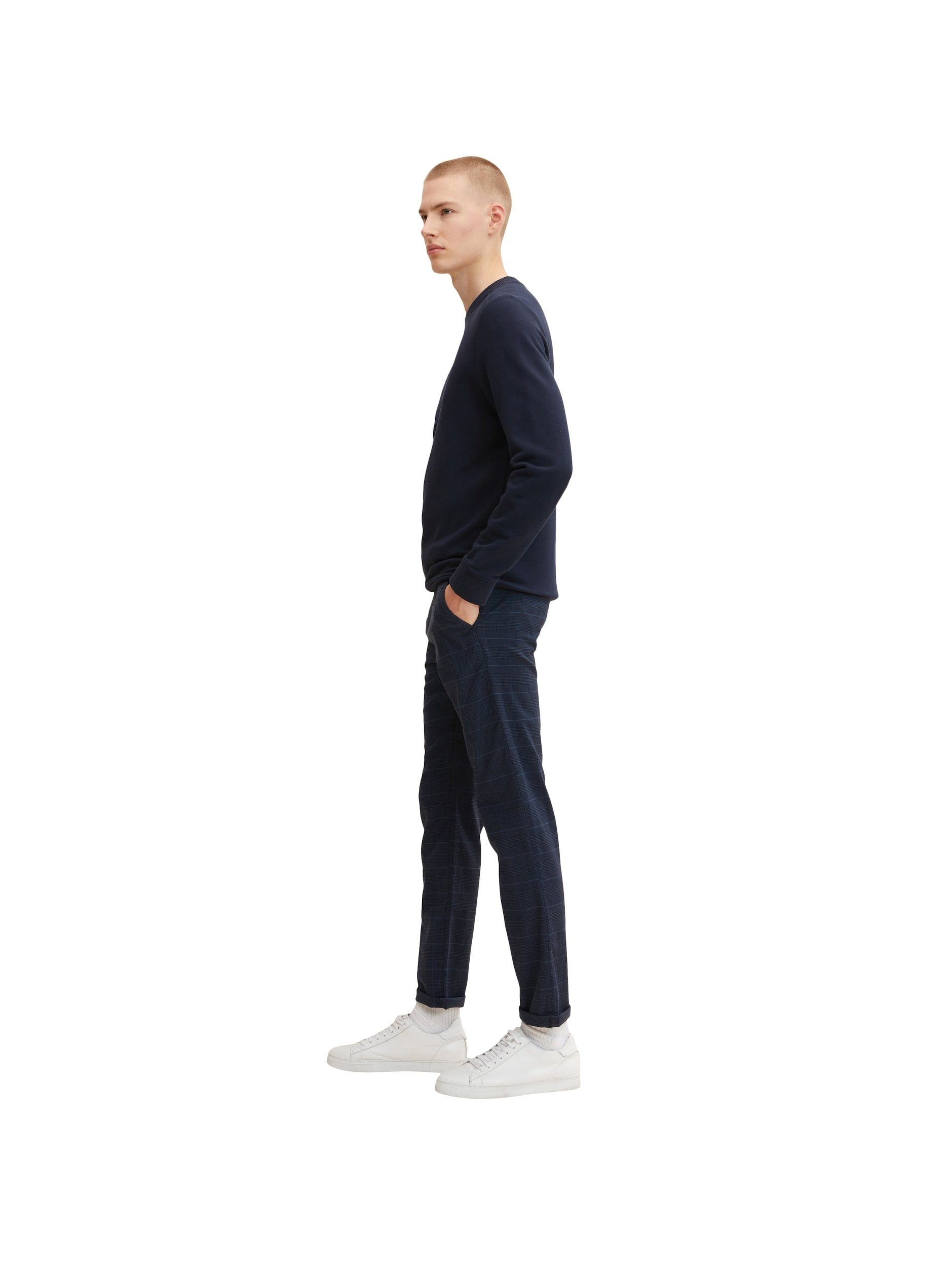 Stoffhose 30130 structured straight TOM TAILOR