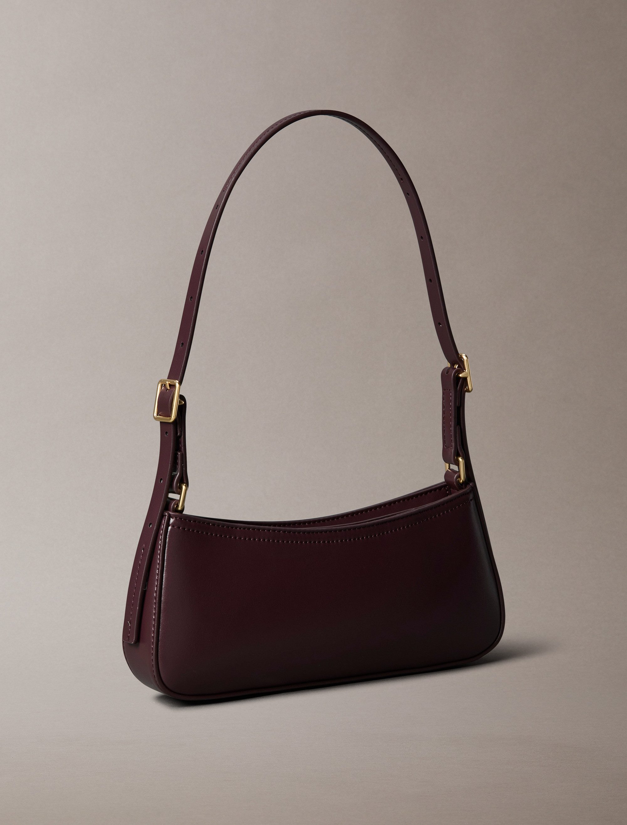 Calvin Klein Schultertasche CK SMALL SHOULDER BAG, Damen Handtasche, Henkeltasche mit CK-Logo