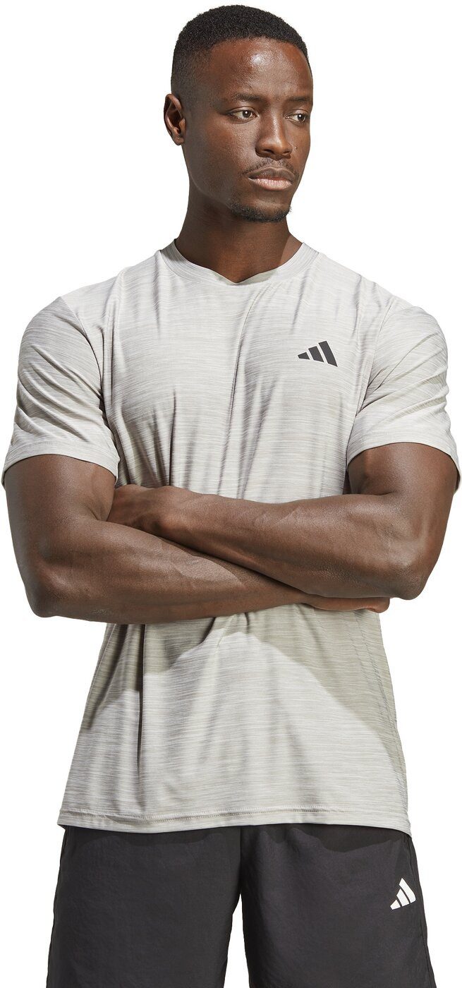adidas Sportswear T-Shirt TR-ES STRETCH T MGSOGR/WHITE/BLACK günstig online kaufen