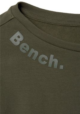 Bench. Loungewear Sweatshirt mit gerafften Ärmelbündchen, Loungeanzug