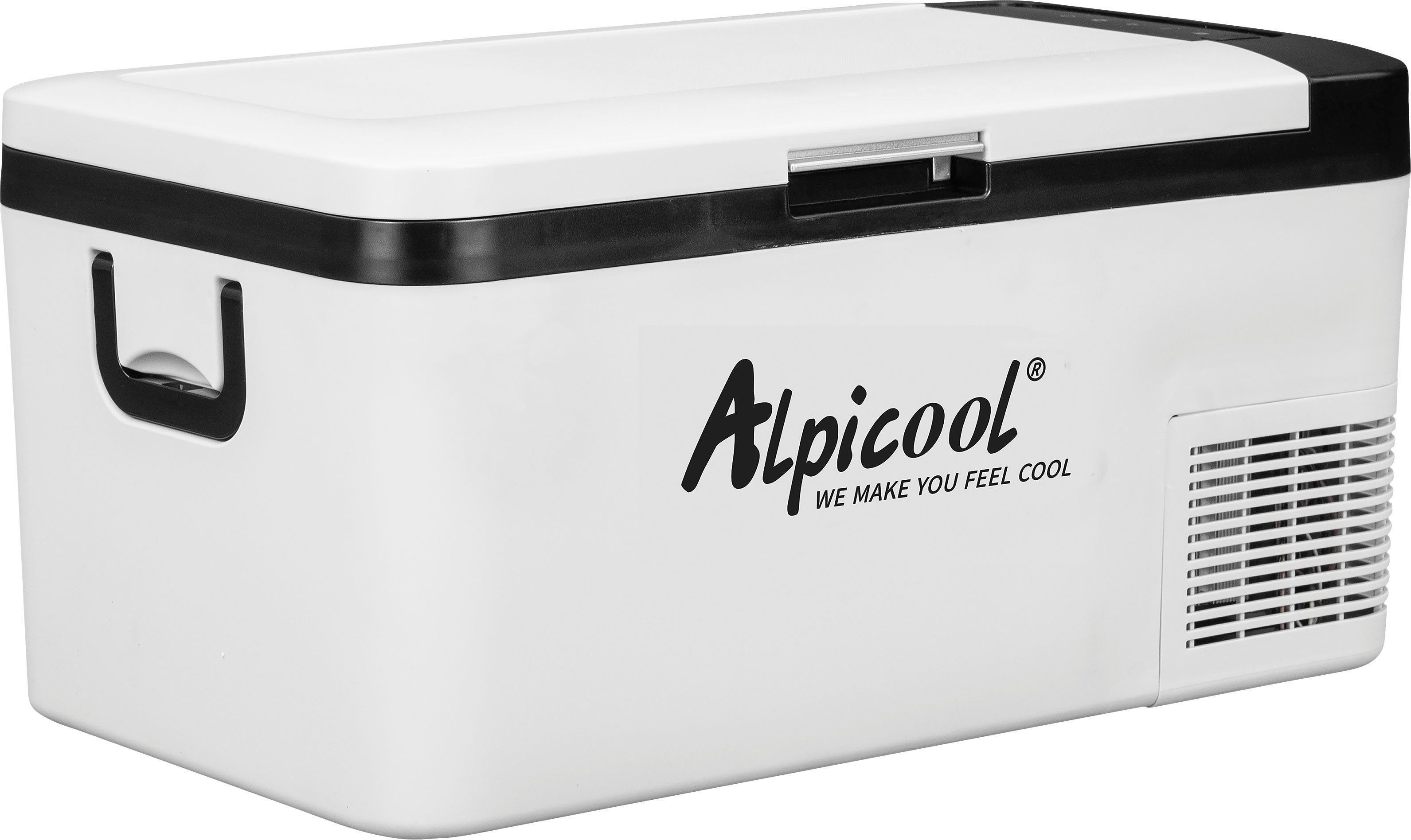 ALPICOOL Elektrische Kühlbox K18, Hause 18L 18 Fahrzeug und nutzbar l, zu im Kompressor-Kühlbox