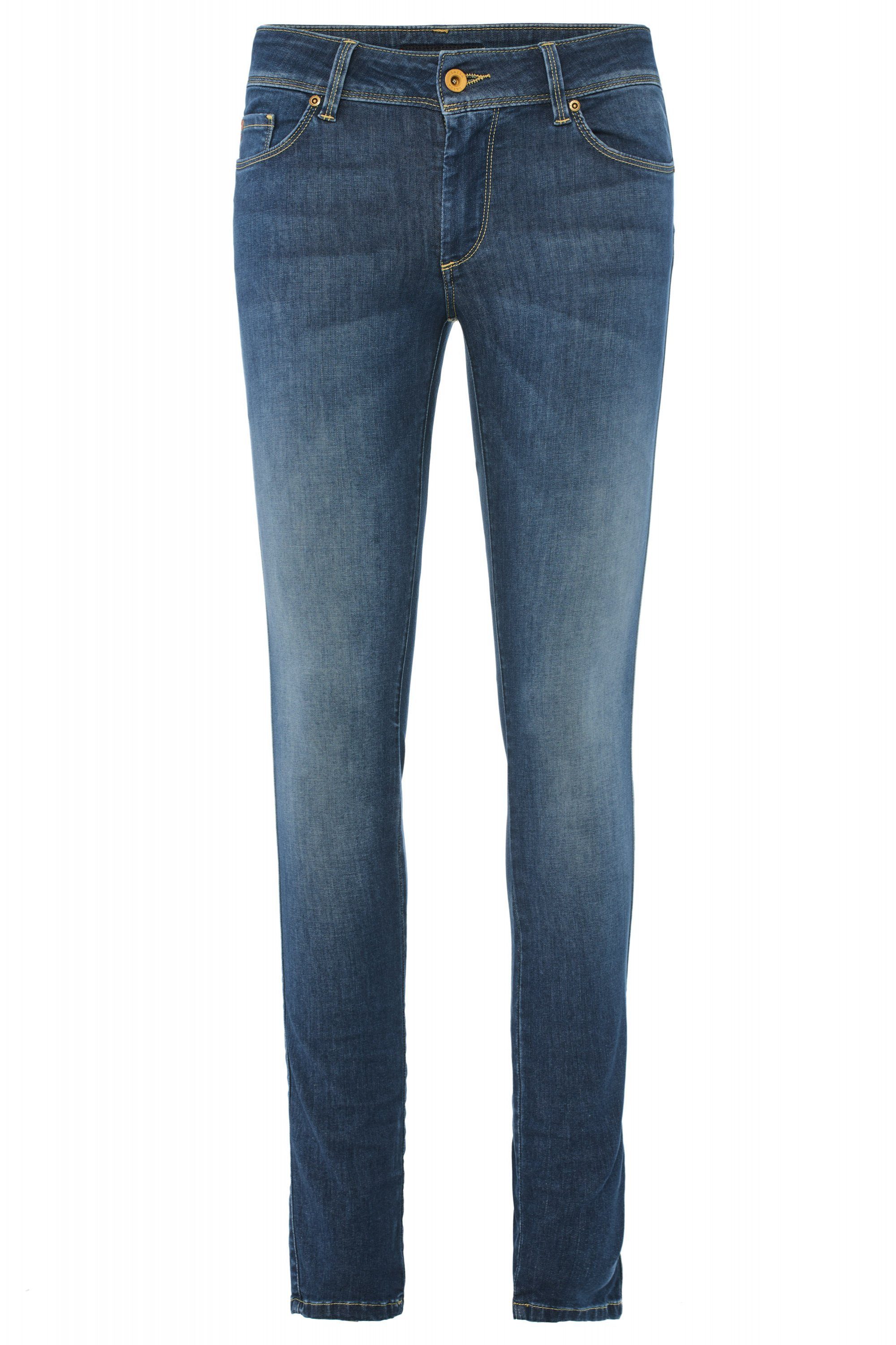 Salsa Stretch-Jeans SALSA JEANS WONDER PUSH UP SKINNY mid blue washed out 123540.8506 -