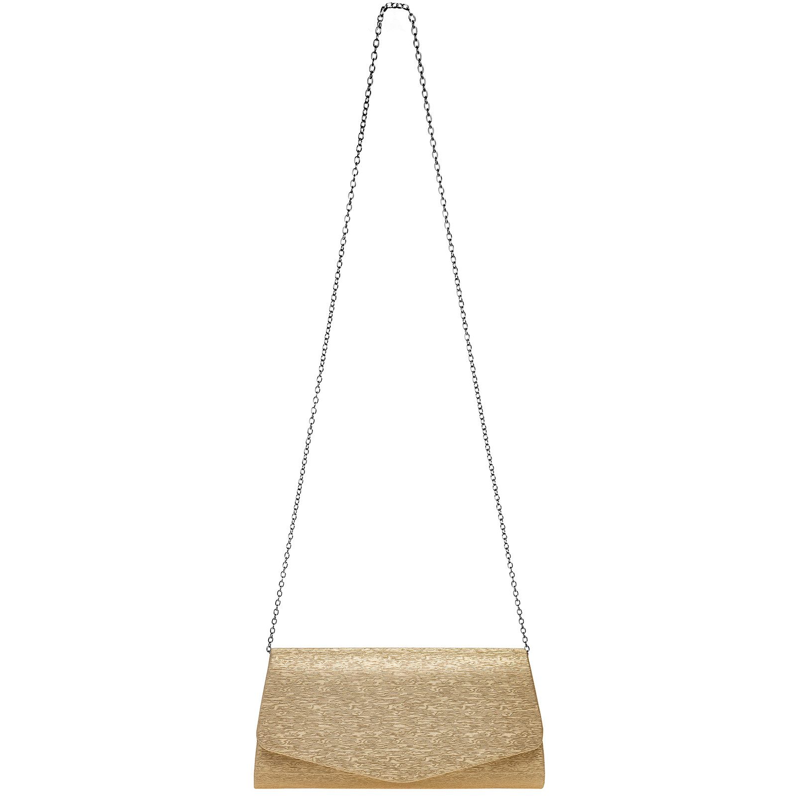 Caspar Clutch TA526 Damen elegante Glanz Abendtasche – Bild 5 von 5