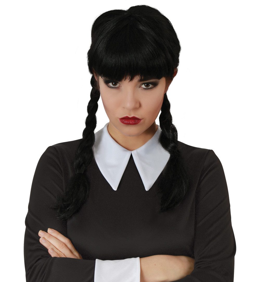 Fries Kostüm Wendy Kostüm oder Perücke Kleid Adams Fasching Karneval Cosplay 34 -40