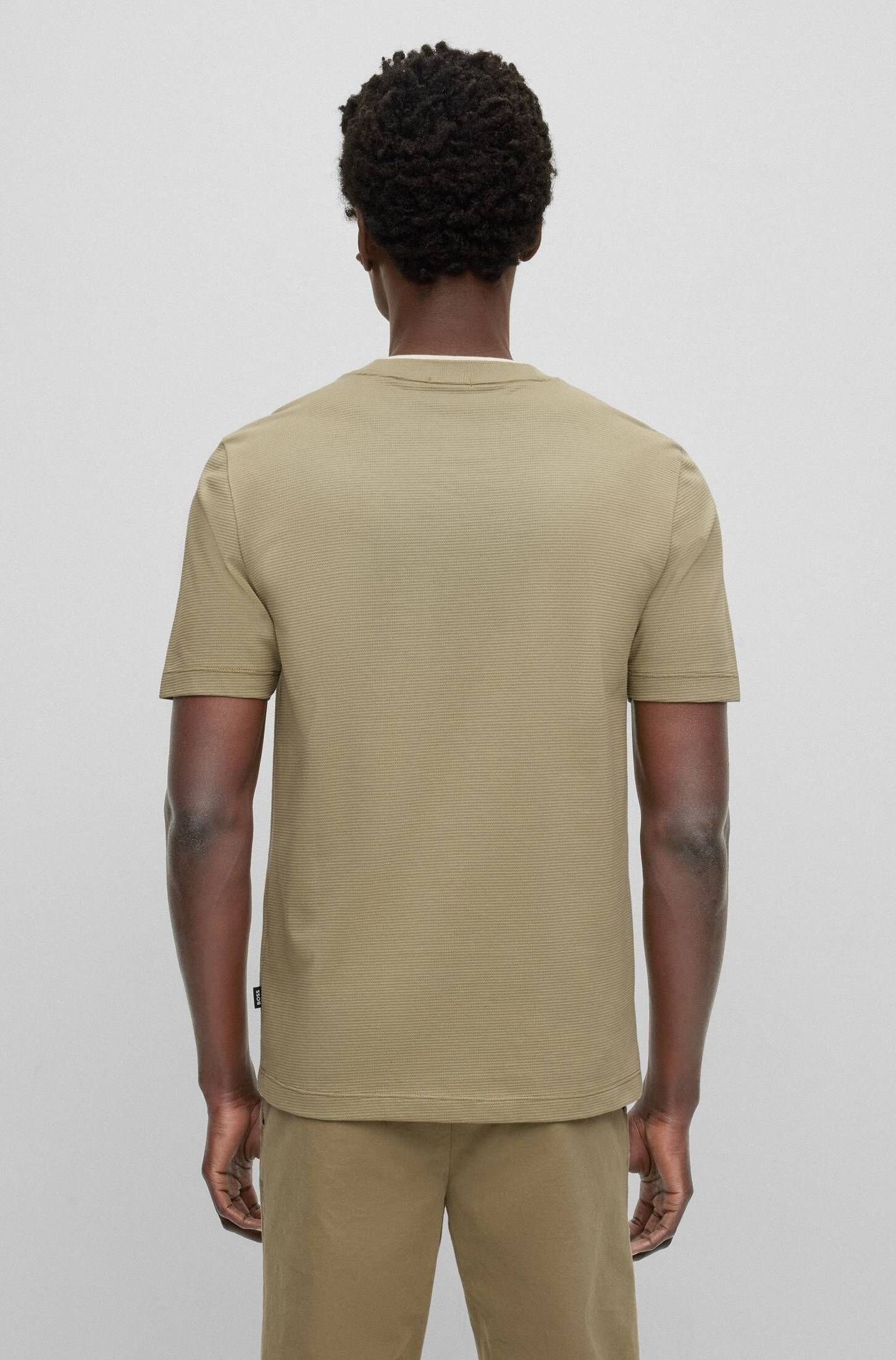 (1-tlg) BOSS T-Shirt mint Fit 140 Slim (47) T-Shirt TESSLER Herren
