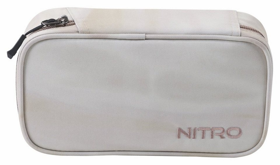 NITRO Federtasche Pencil Case XL, Federmäppchen, Schlampermäppchen,  Faulenzer Box, Stifte Etui