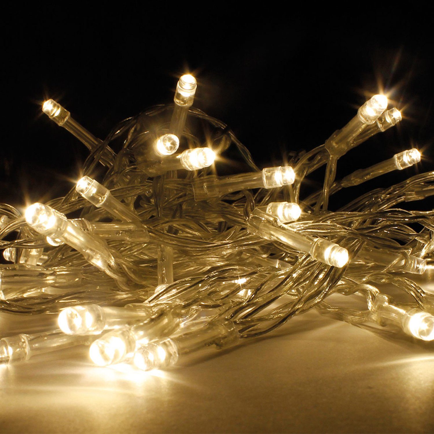 Mojawo Lichtervorhang 10er LED Outdoor Lichterkette günstig online kaufen