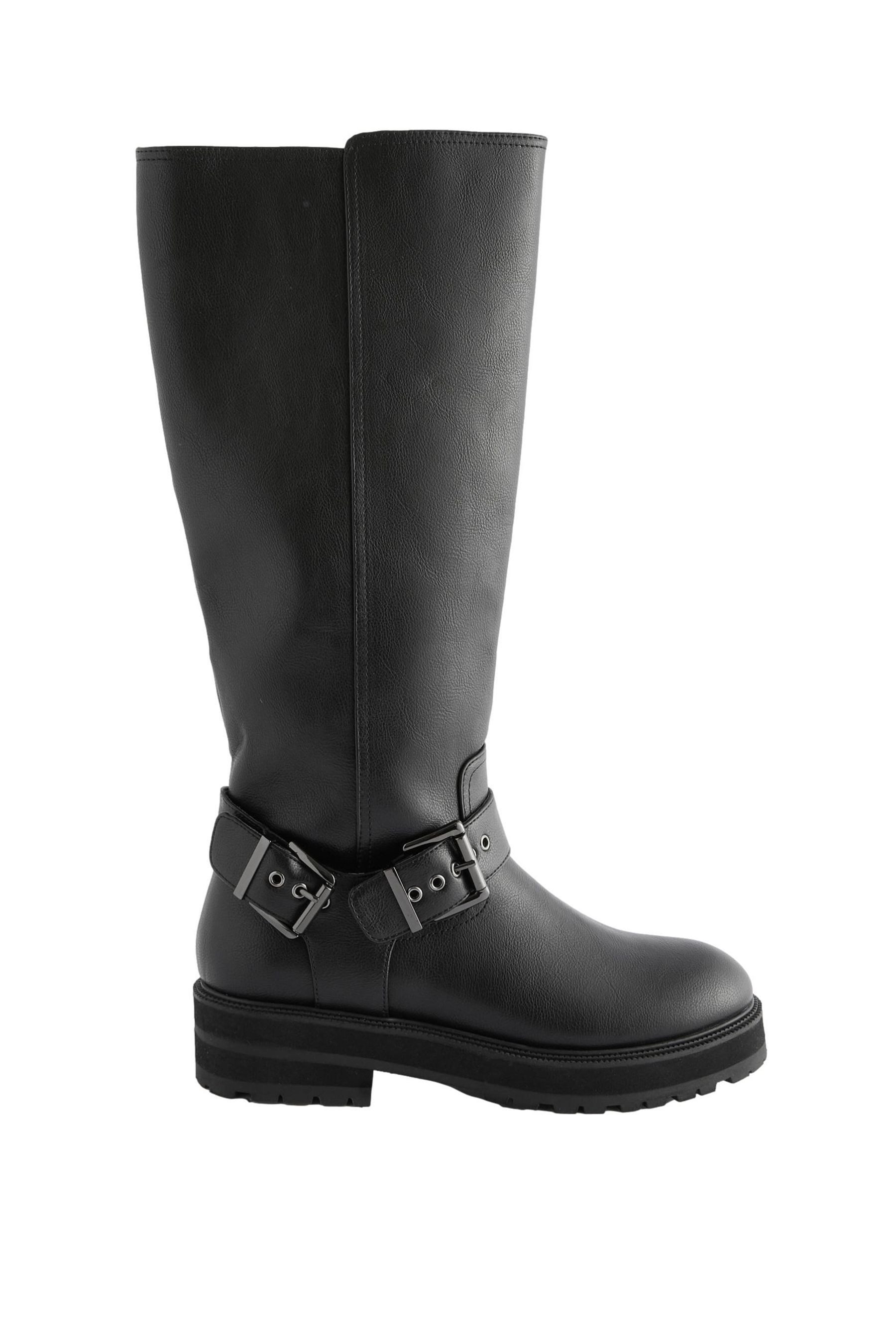Next Forever Comfort® Kniehohe Biker-Stiefel Bikerboots günstig online kaufen