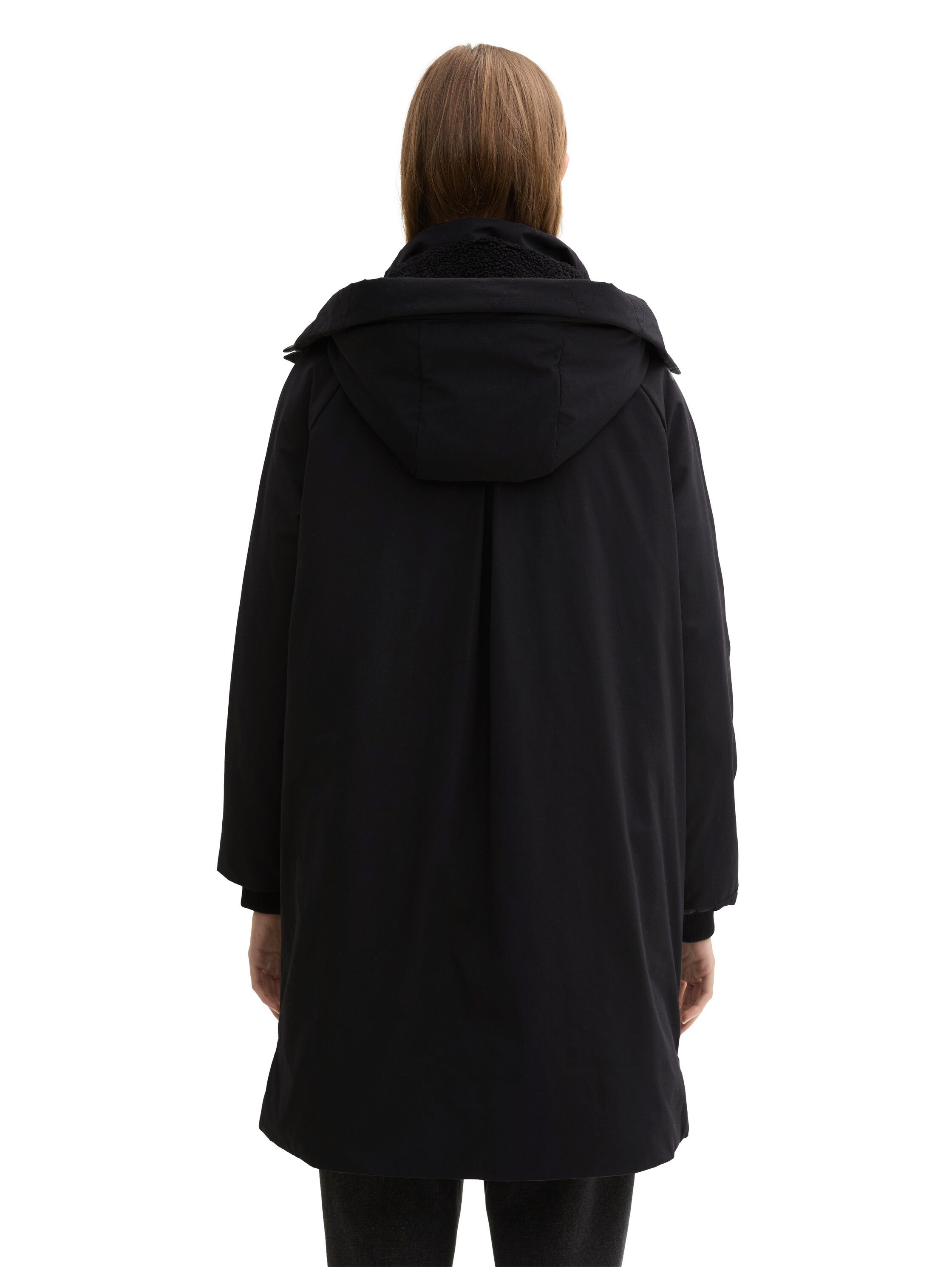 TOM TAILOR Denim Winterjacke mit Kapuze günstig online kaufen