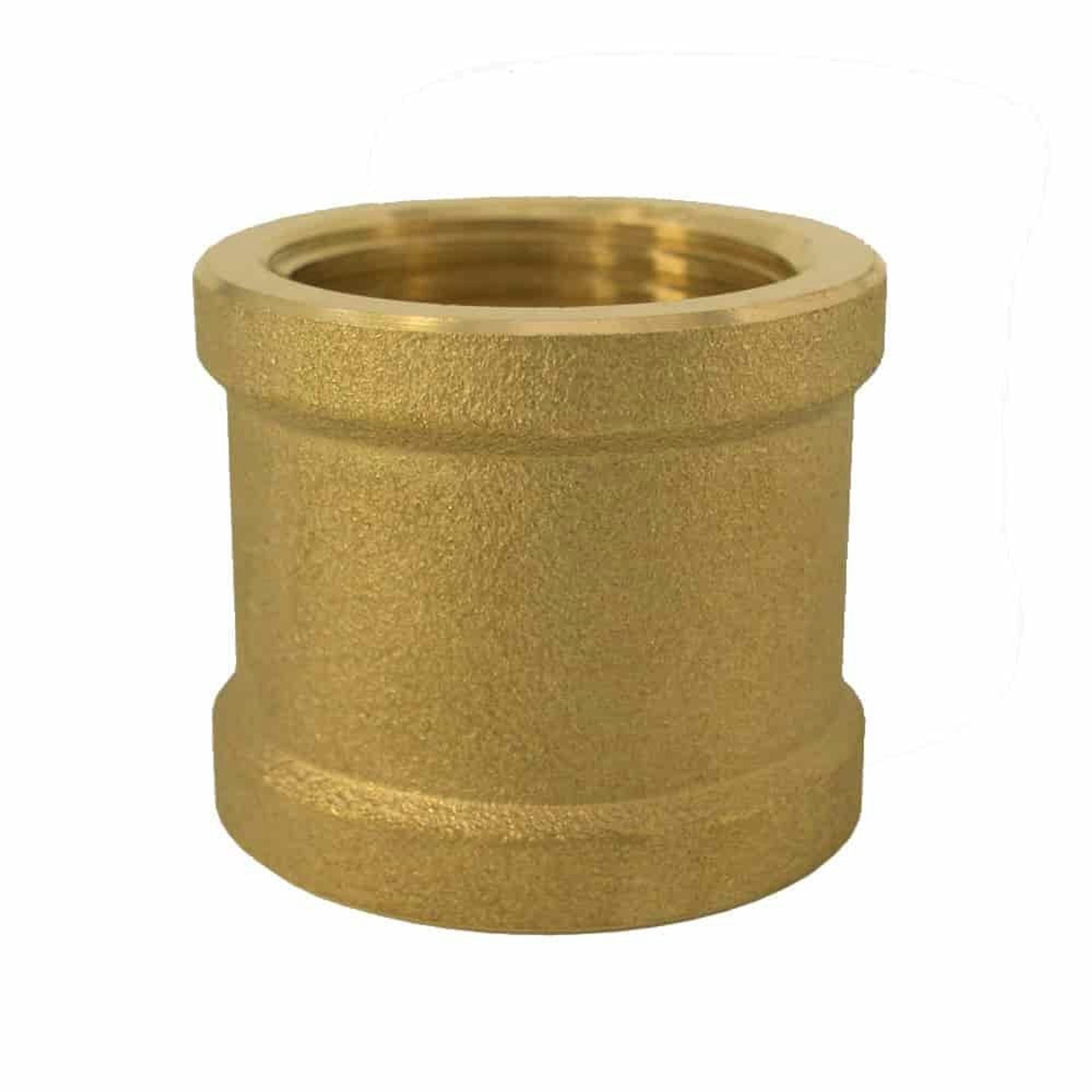 KLASEBO® Gewindemuffe Messing Muffe, Gewindefitting 3/4 Zoll, Trinkwasser, Boni-Shop