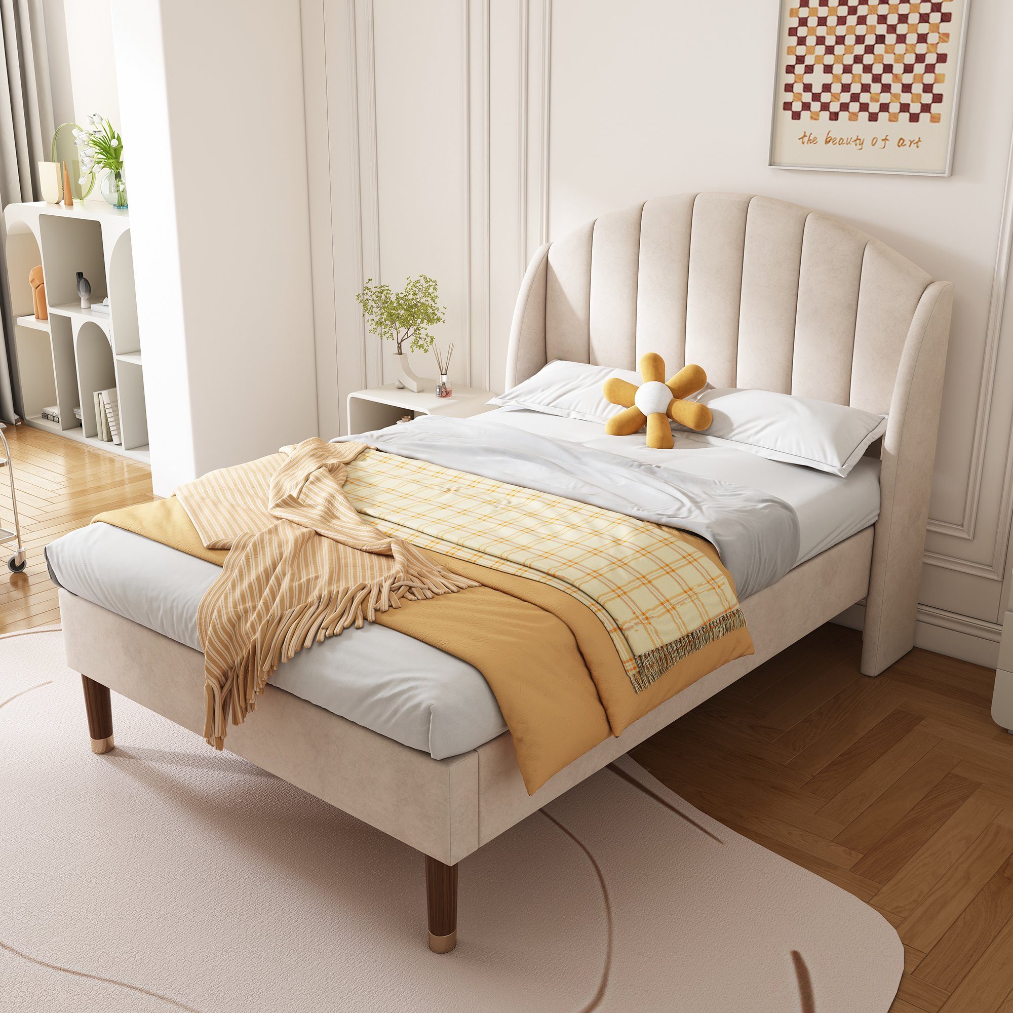 HAUSS SPOLE Polsterbett 90x200cm mit Lattenrost günstig online kaufen