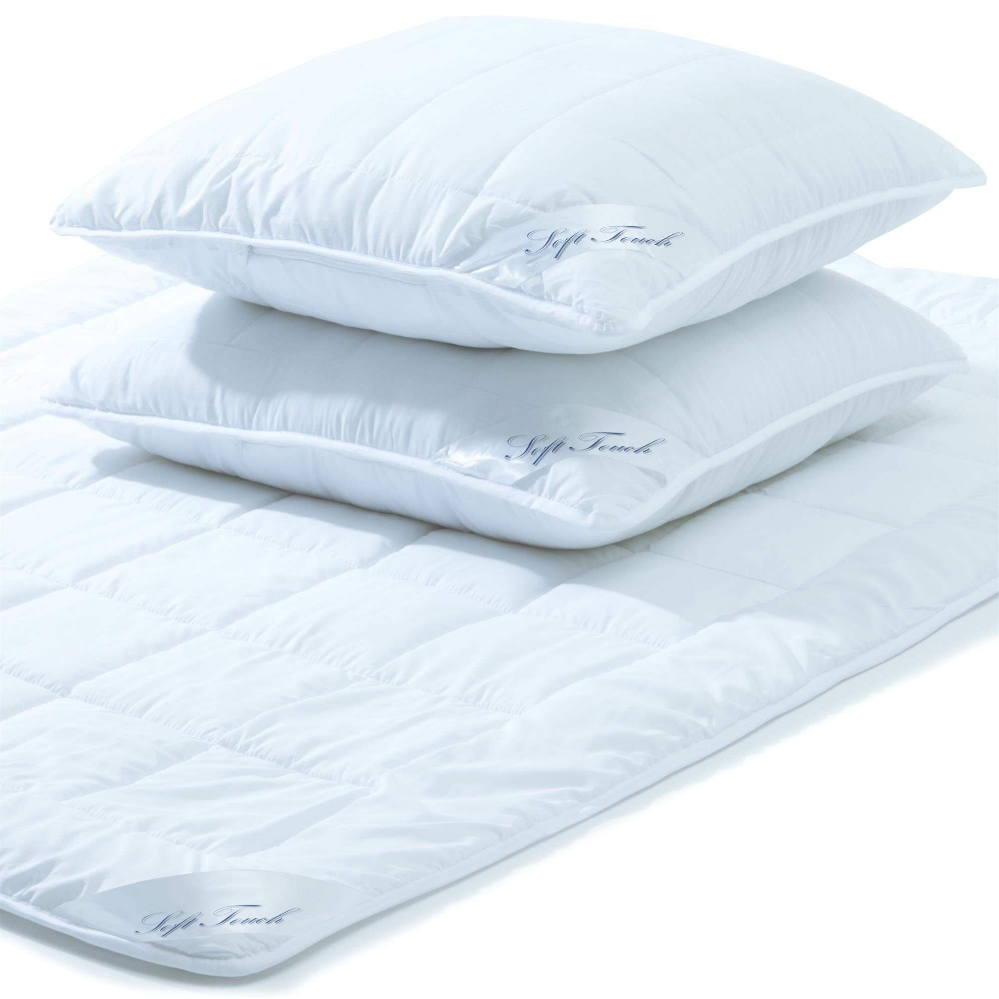 aqua-textil Bettdecke, Kopfkissen + Topper Soft günstig online kaufen