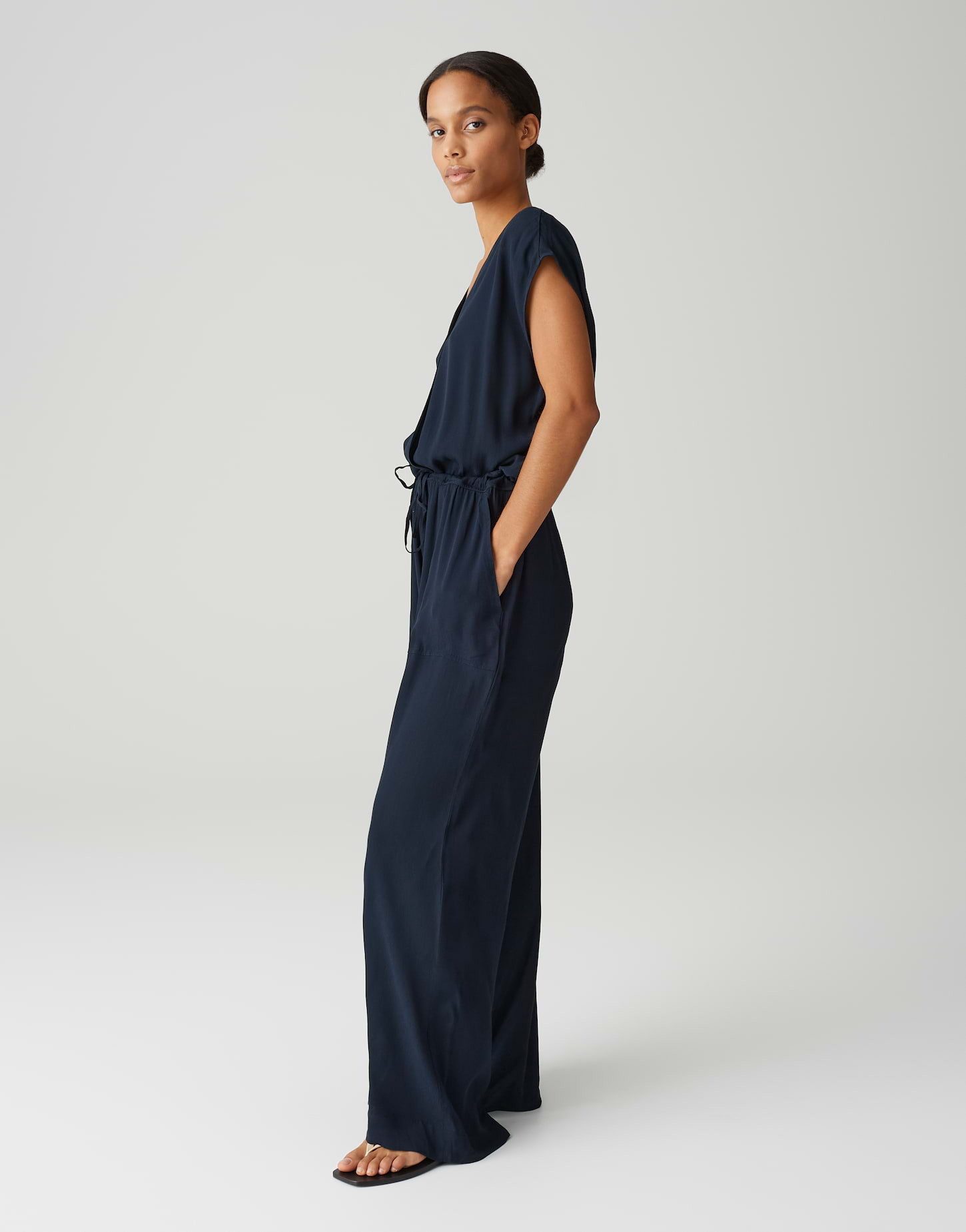 OPUS Jumpsuit MYLEA aus leichter Kreppviskose