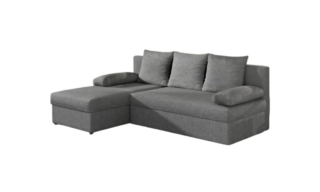 Luxusbetten24 Schlafsofa Designer Sofa Cali, mit Stauraum und Schlaffunktion