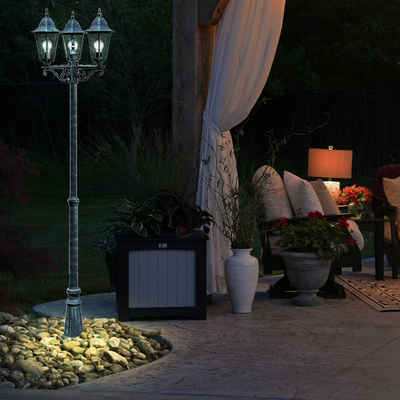 etc-shop Außen-Stehlampe, Leuchtmittel nicht inklusive, Kandelaber Außenleuchte Gartenleuchte Laterne 3