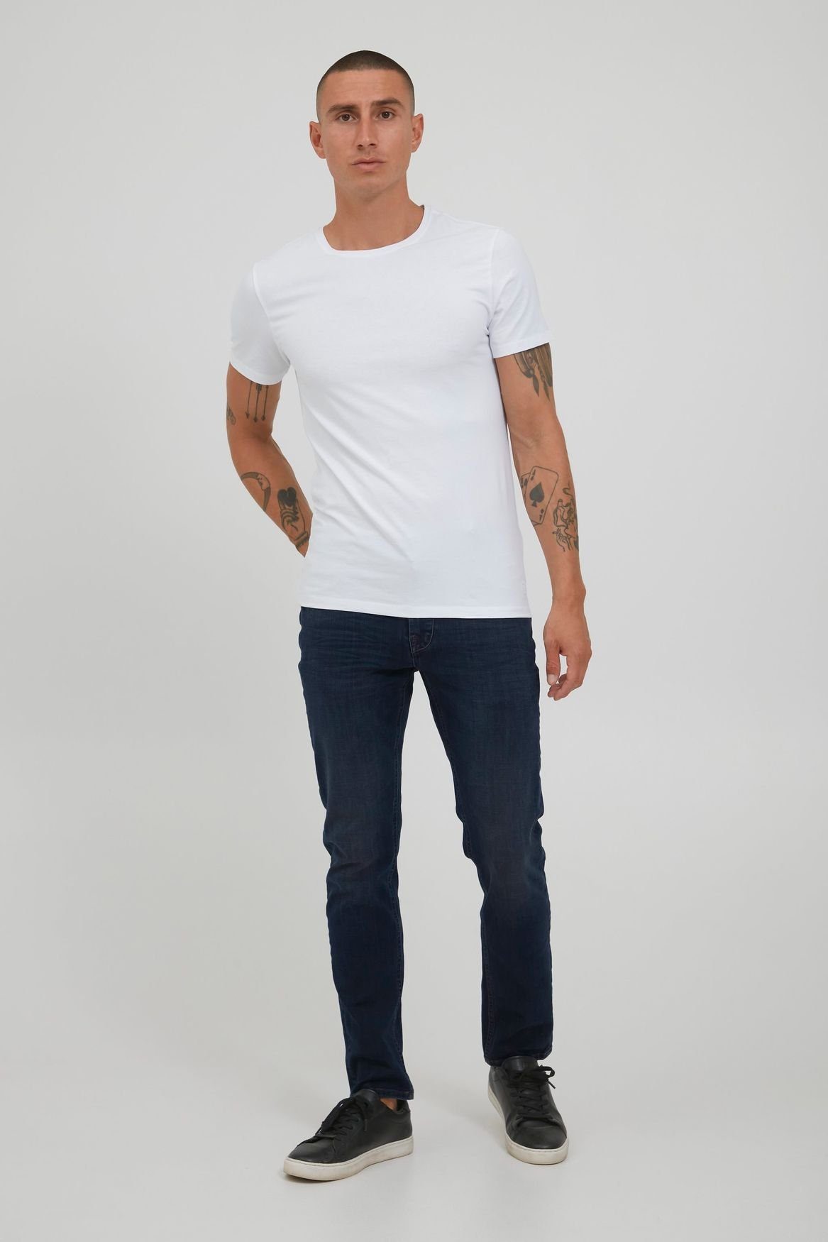 Slim-fit-Jeans JEANS - 21105829 4134 !Solid (1-tlg) Dunkelblau in